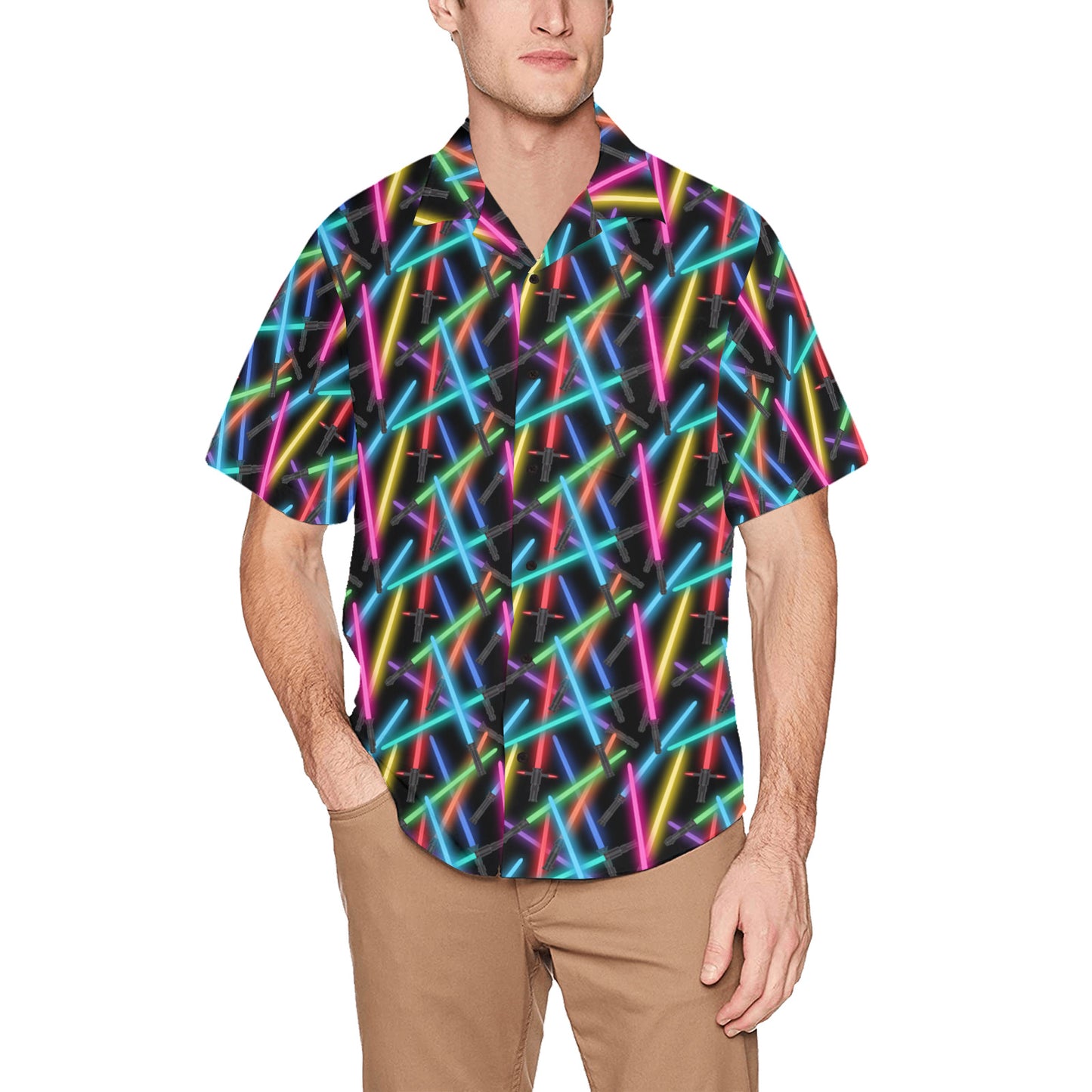 Use The Force Hawaiian Shirt With Chest Pocket