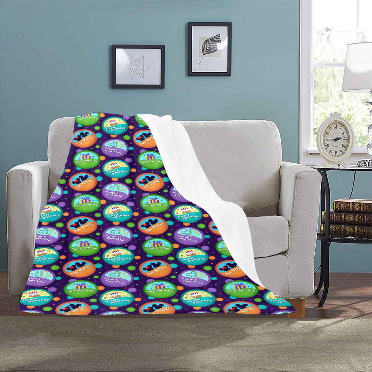 Button Collector Ultra-Soft Micro Fleece Blanket 32"x48"