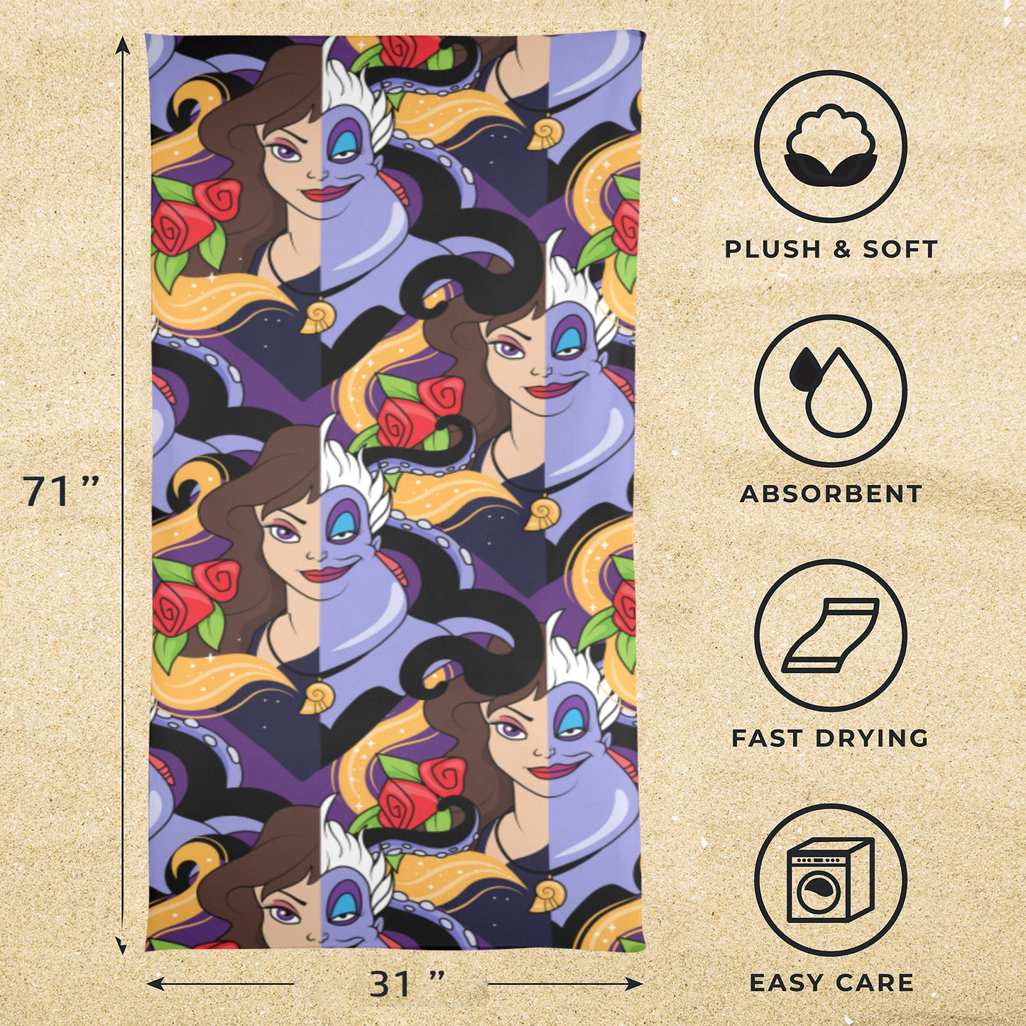 Ursula Beach Towel