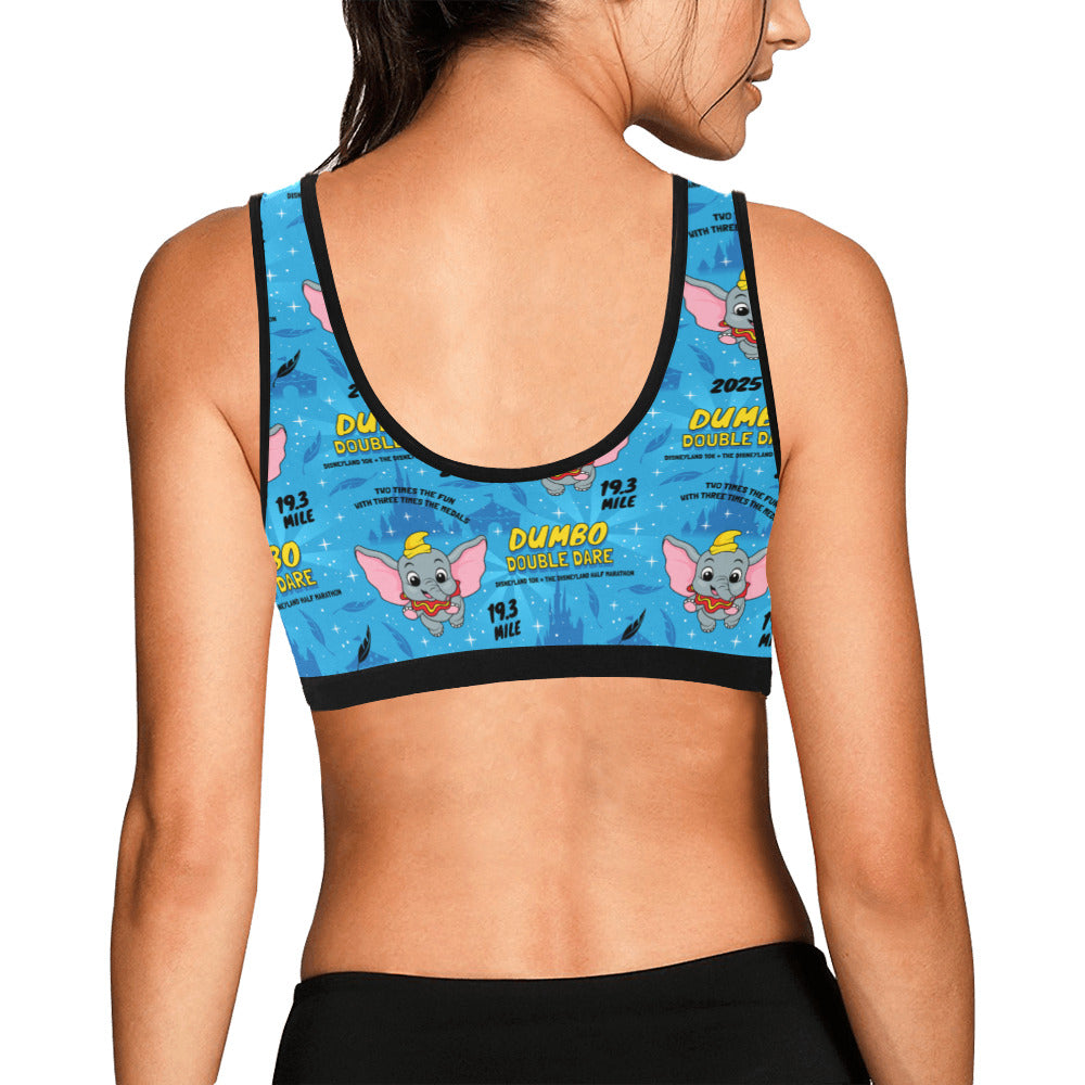 Disneyland Dumbo Double Dare Women's Sports Bra