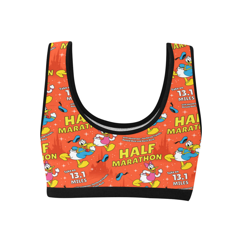 Donald And Daisy Half Marathon Women's Sports Bra