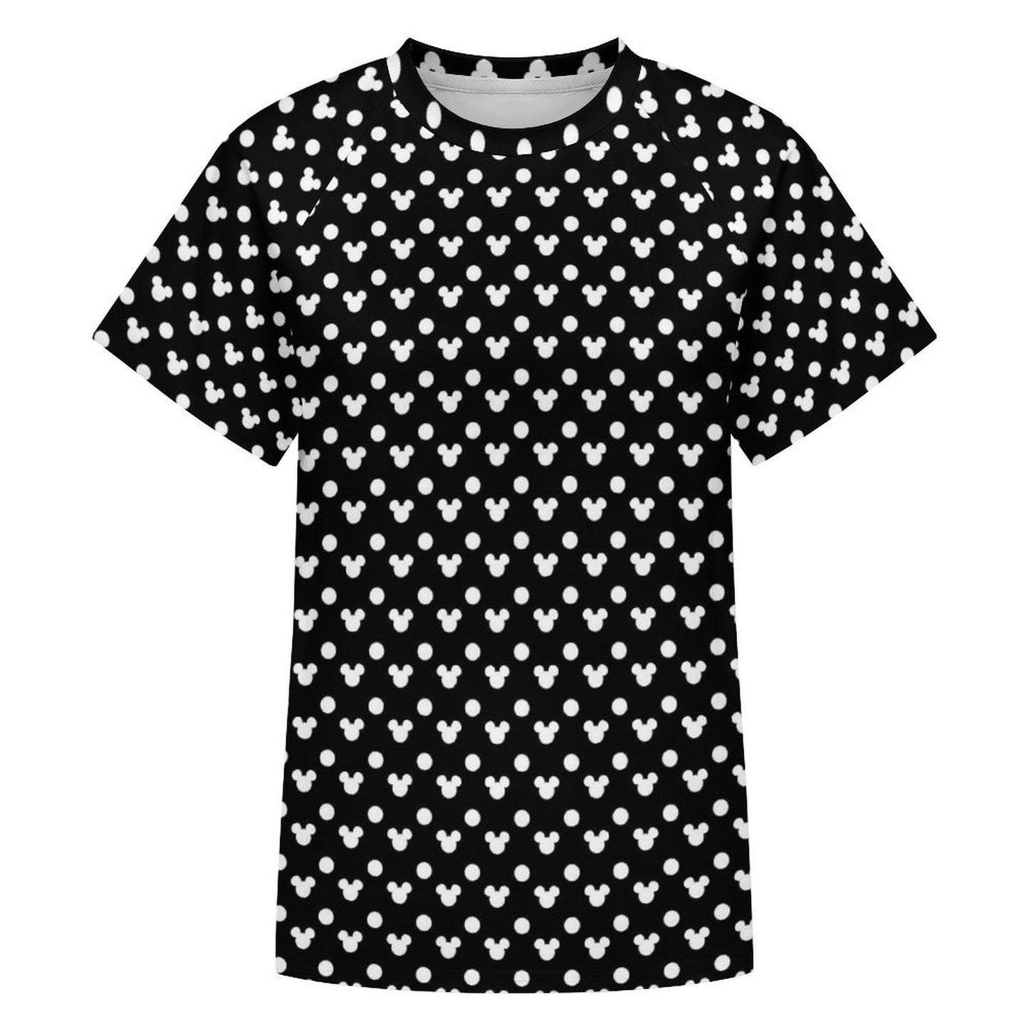 Women's All Over Print Raglan T-Shirt - Ambrie