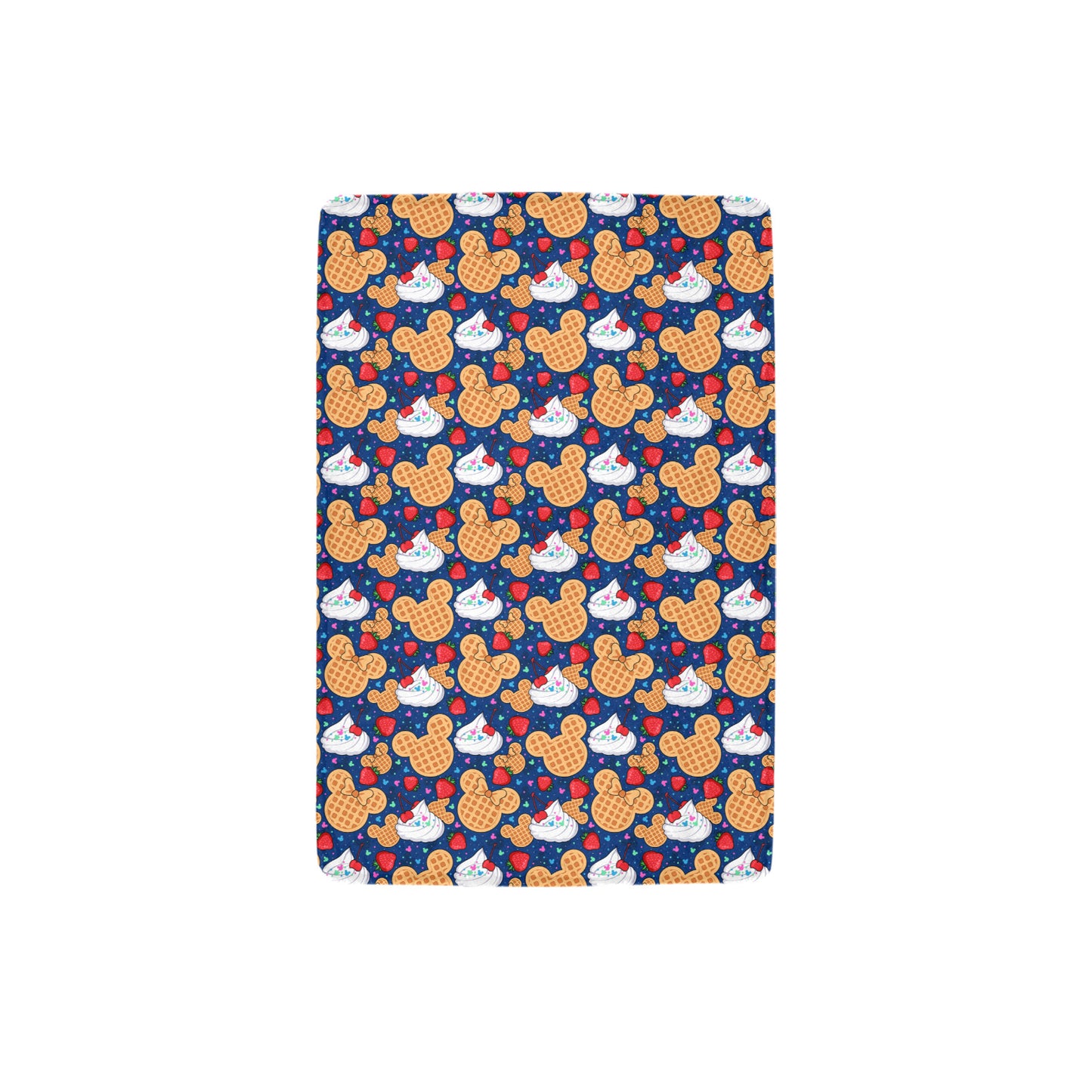 Waffles Ultra-Soft Micro Fleece Blanket 32"x48"