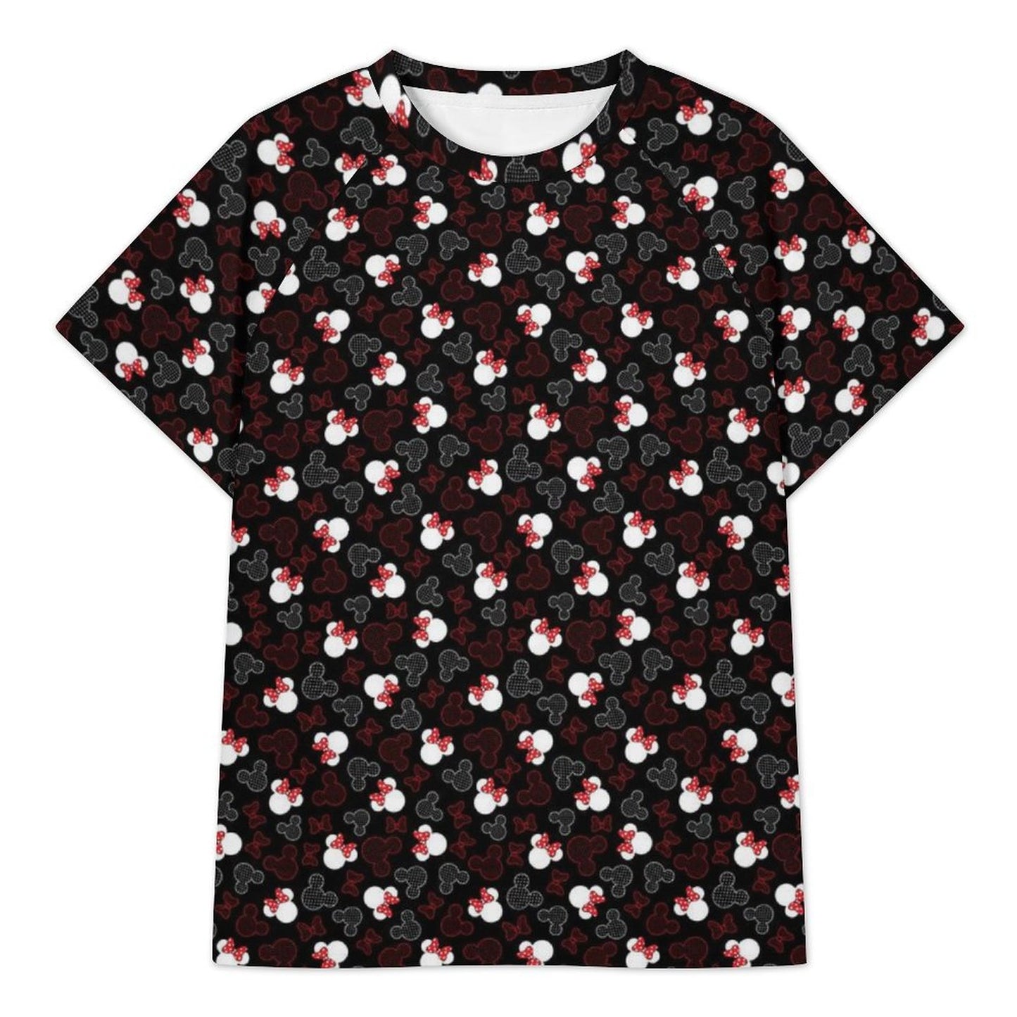 Women's All Over Print Raglan T-Shirt - Ambrie