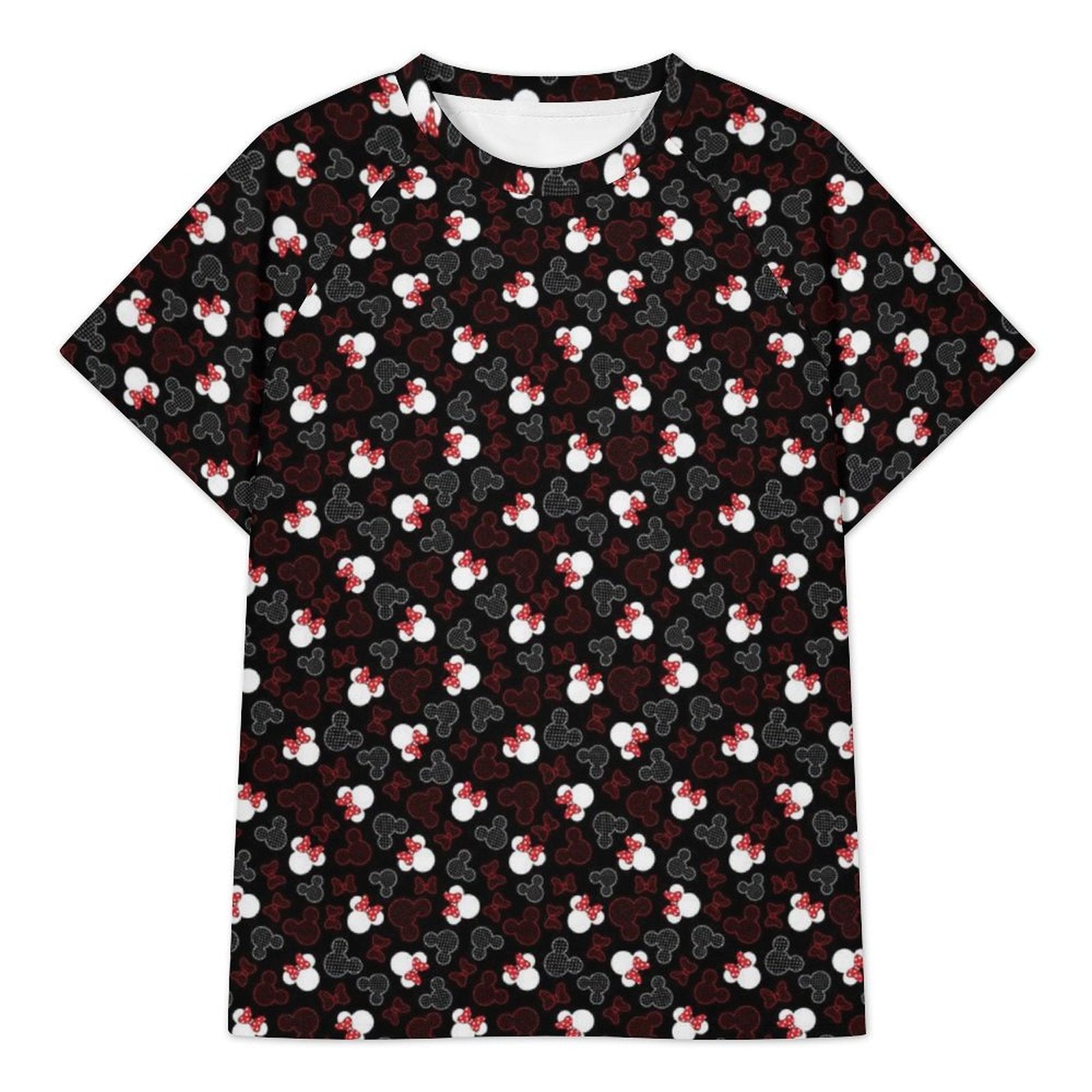 Women's All Over Print Raglan T-Shirt - Ambrie
