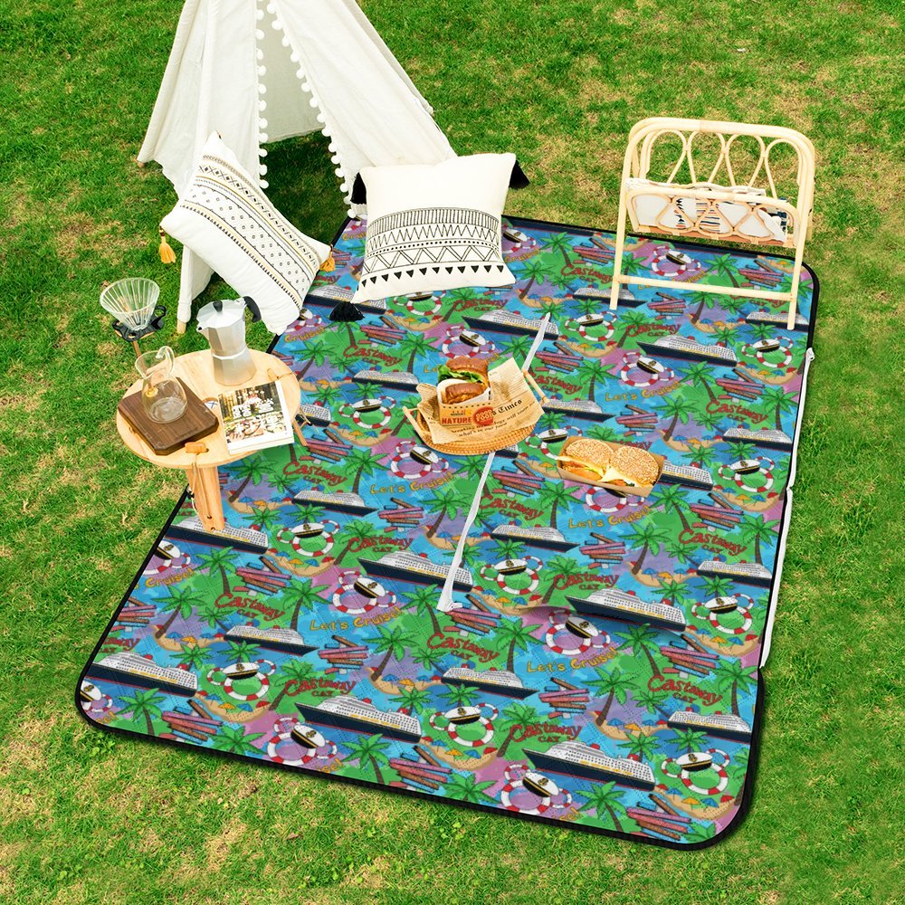 Let's Cruise Zipper Picnic Mat