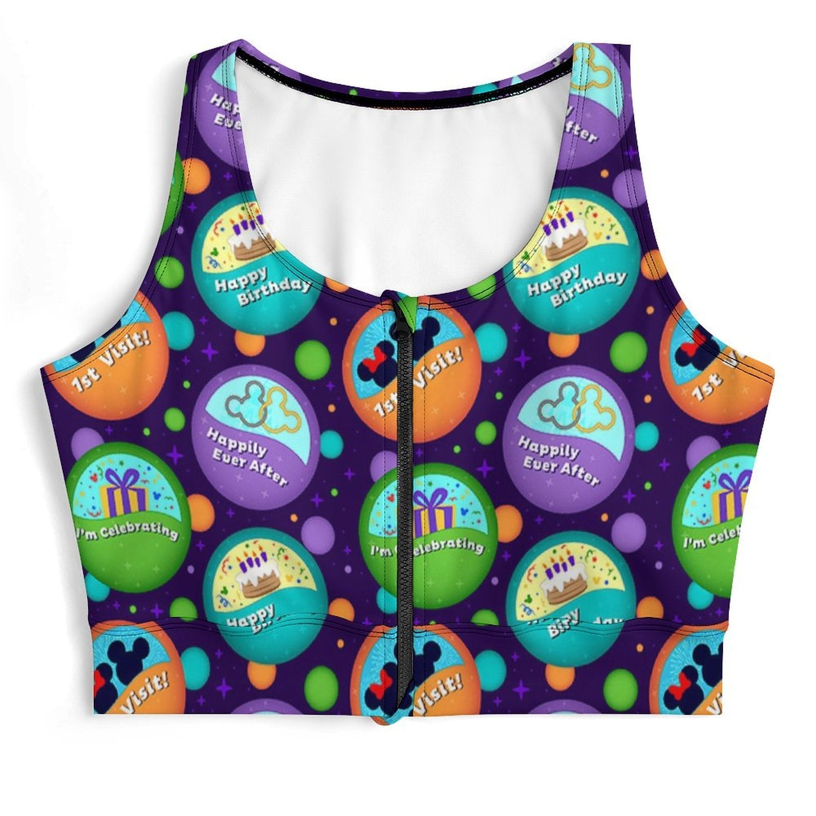 Button Collector Women's Yoga Zipper Vest - Ambrie