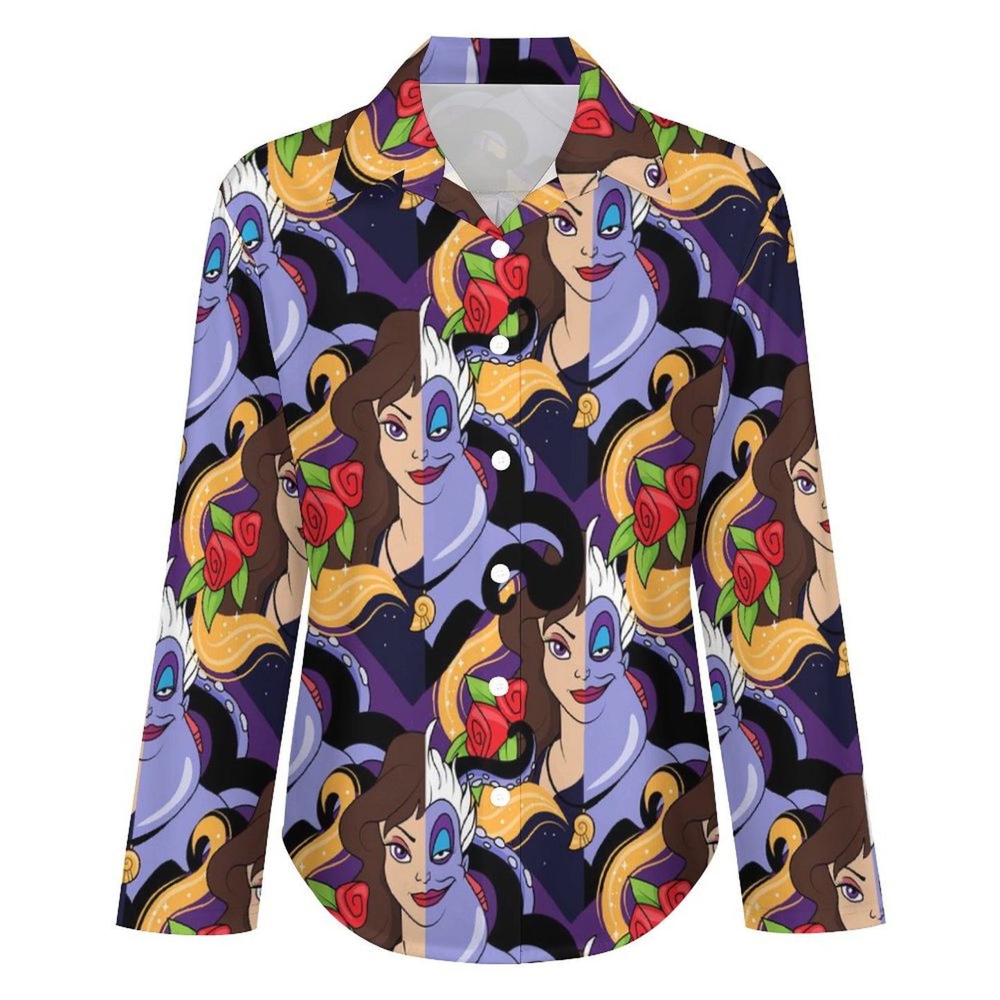 Ursula Long Sleeve Button Up Blouse