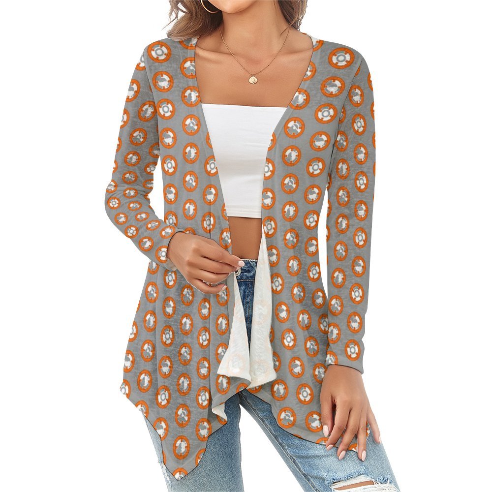 BB-8 Women's Short Cardigan