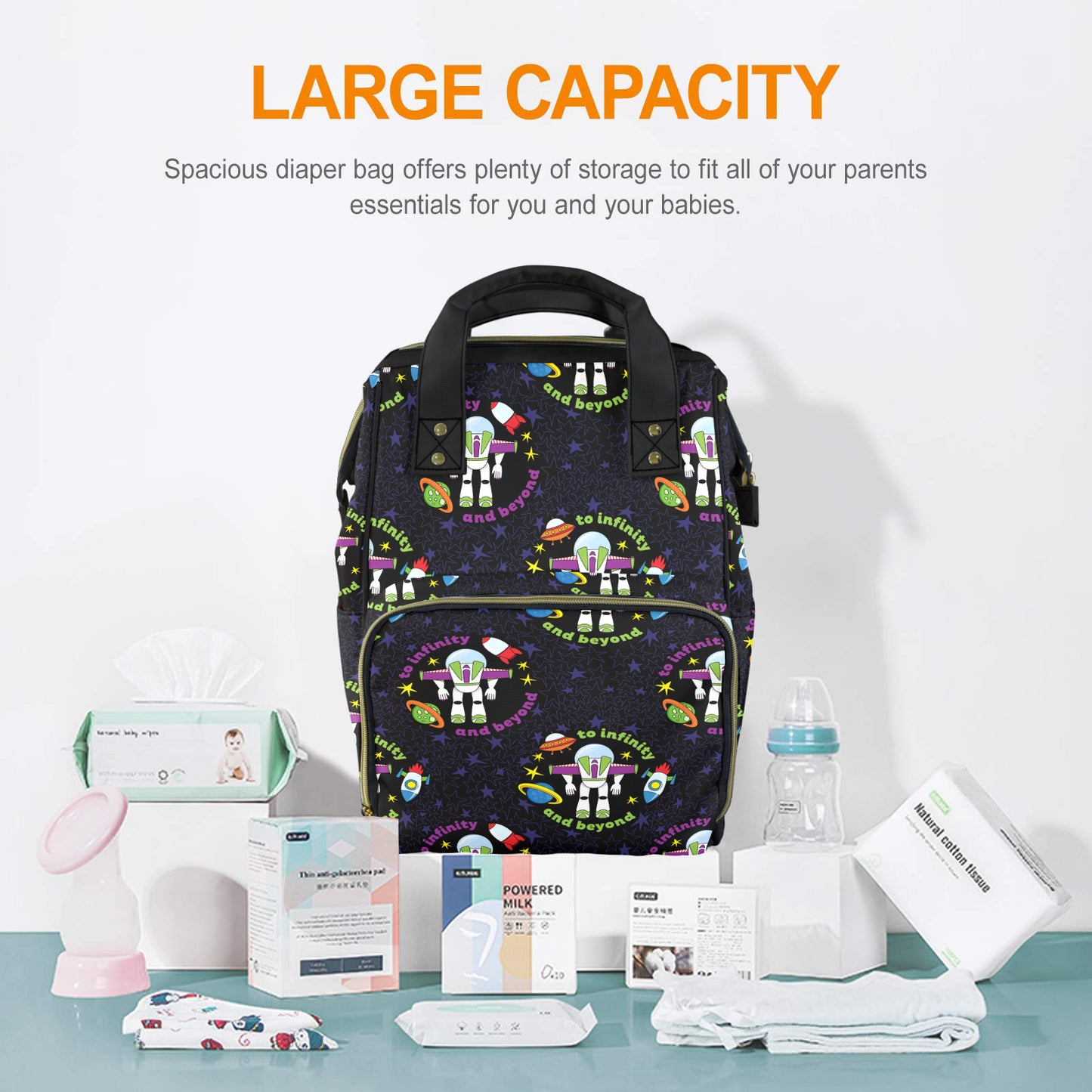 To Infinity And Beyond Multi-Function Diaper Bag