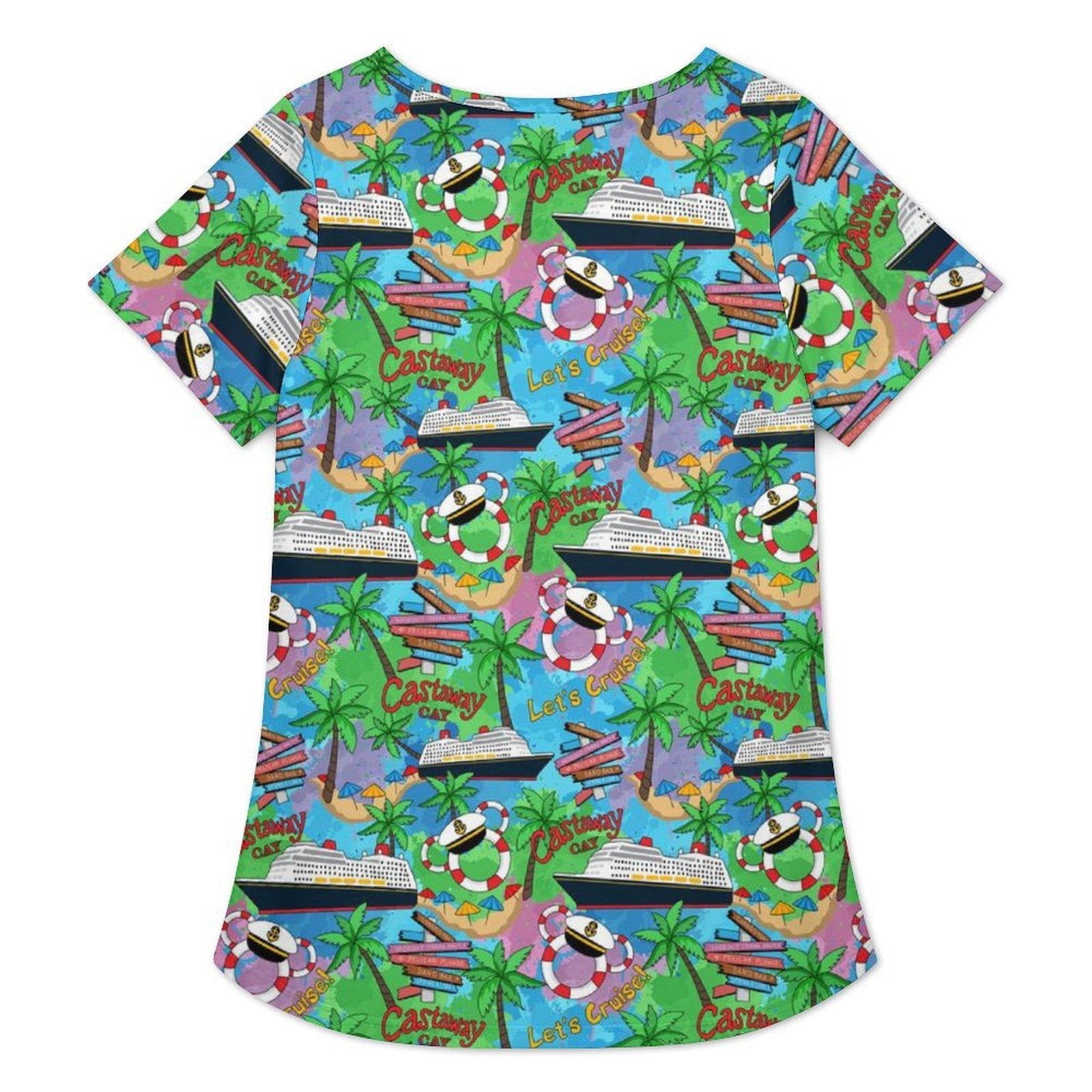 Let's Cruise Women's Crew Neck Tunic - Ambrie