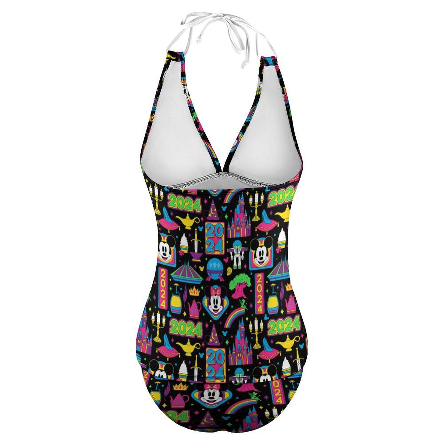 Disney 2024 Dark Women's Split Swimsuit