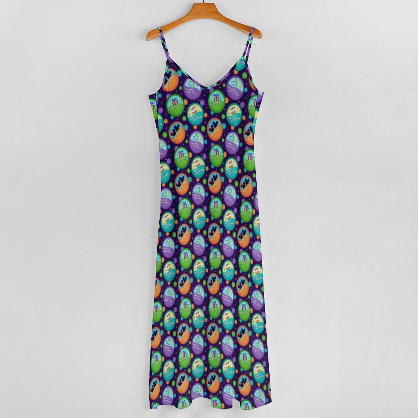 Button Collector Women's Summer Slip Long Dress