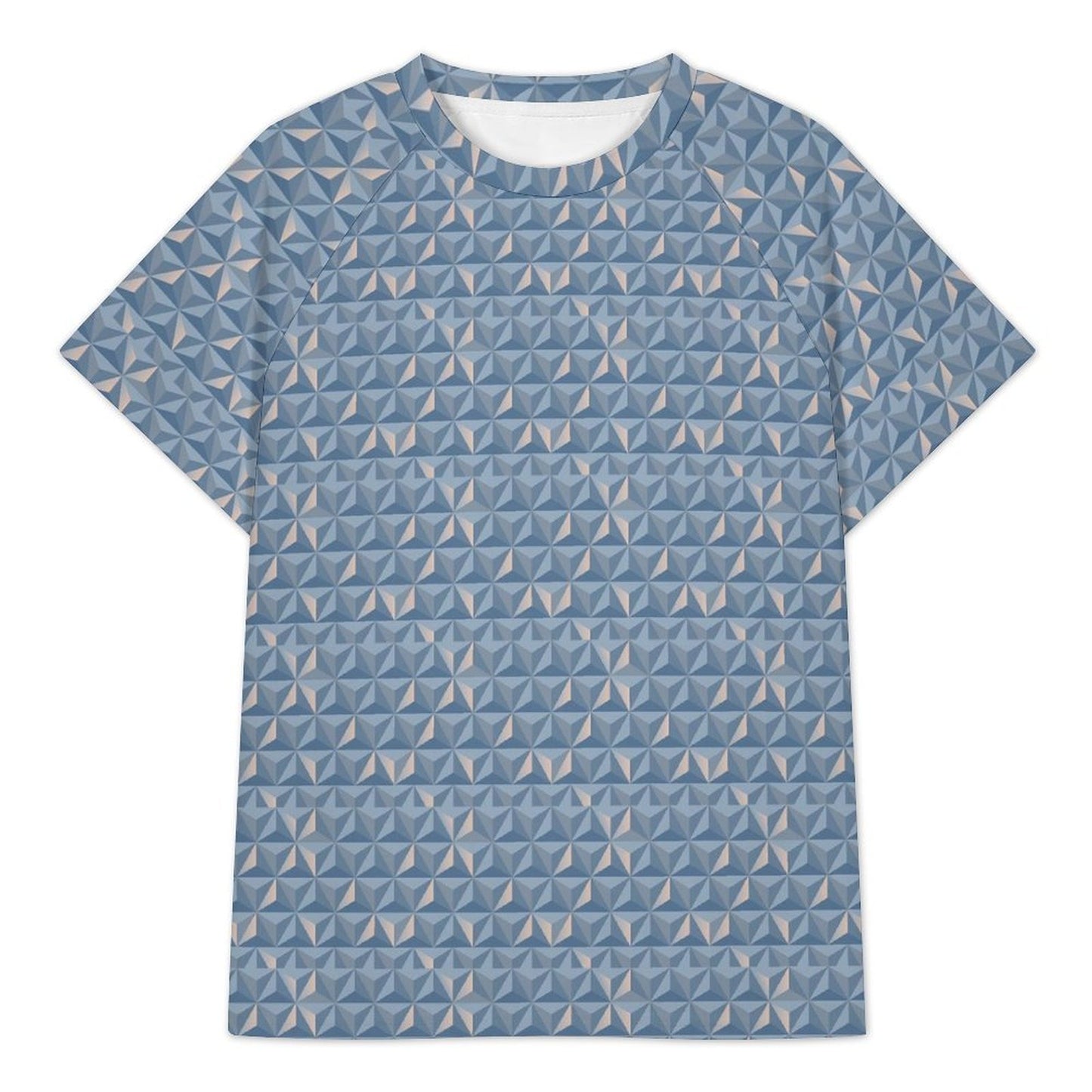 World Traveler Women's All Over Print Raglan T-Shirt - Ambrie