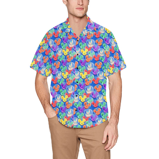 Balloon Collector Hawaiian Shirt With Chest Pocket
