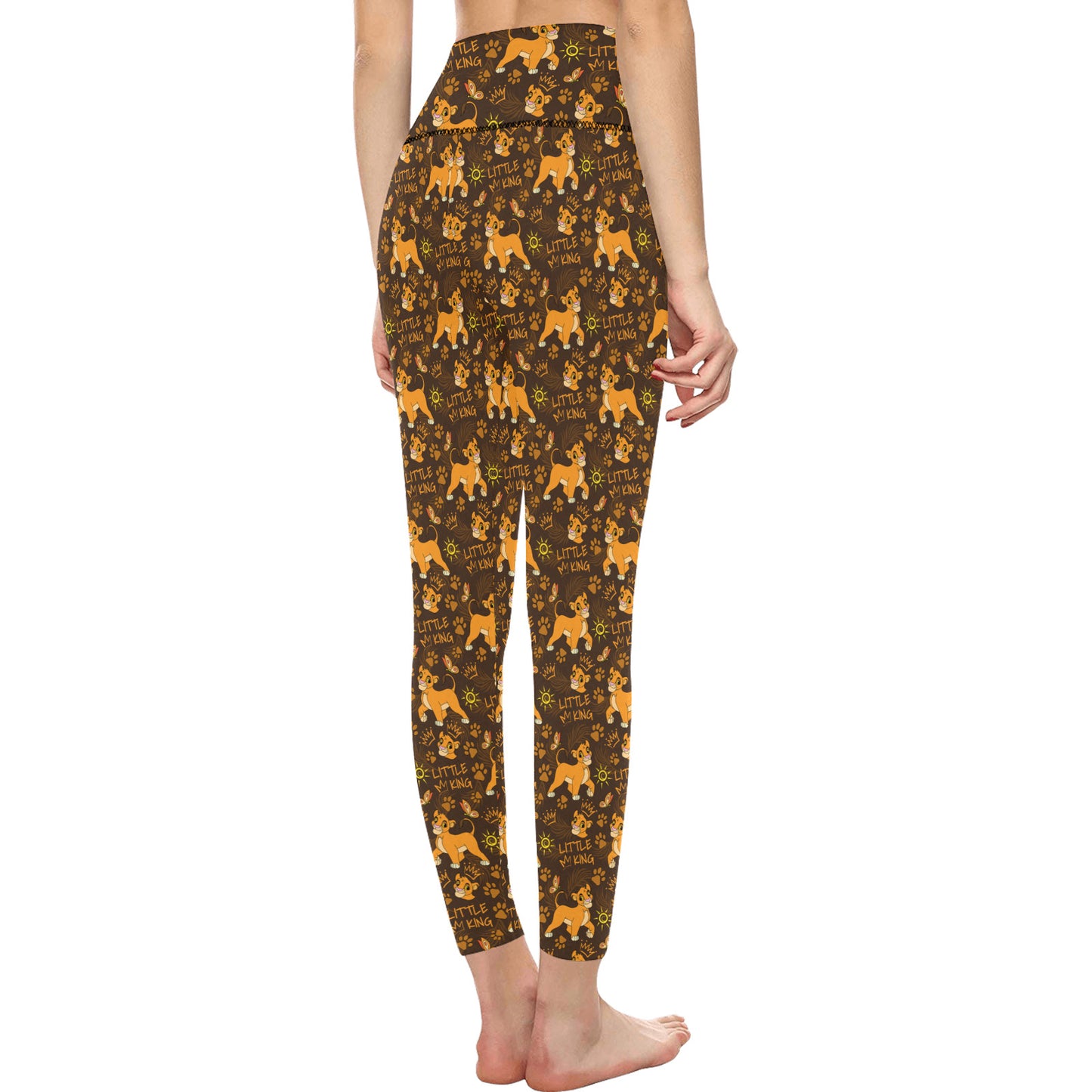 Disney Lion King Little King Women's Athletic Leggings