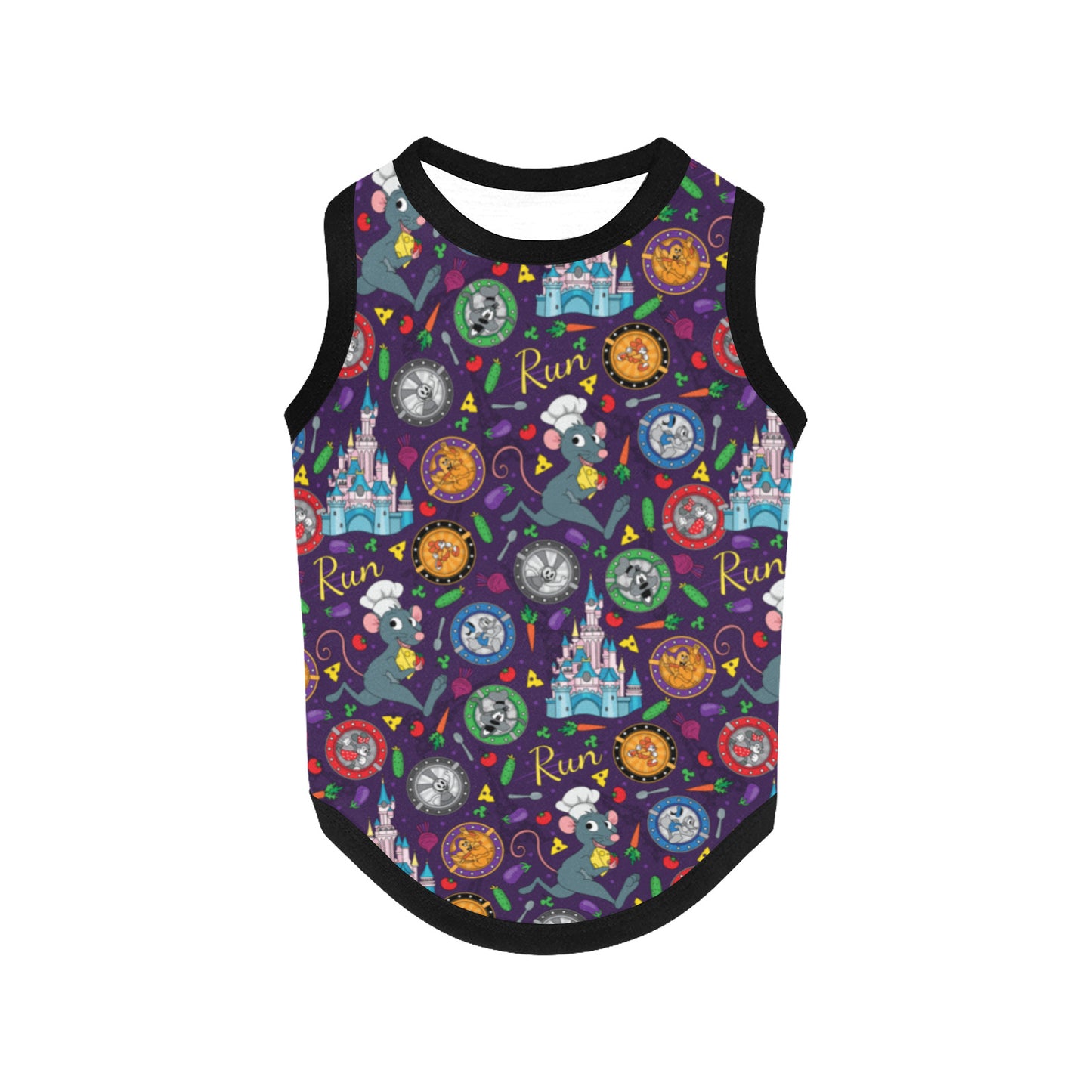 Ratatouille Wine And Dine Race Pet Tank Top