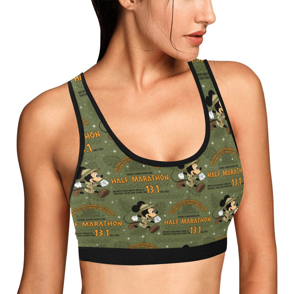 Disneyland Half Marathon Women's Sports Bra