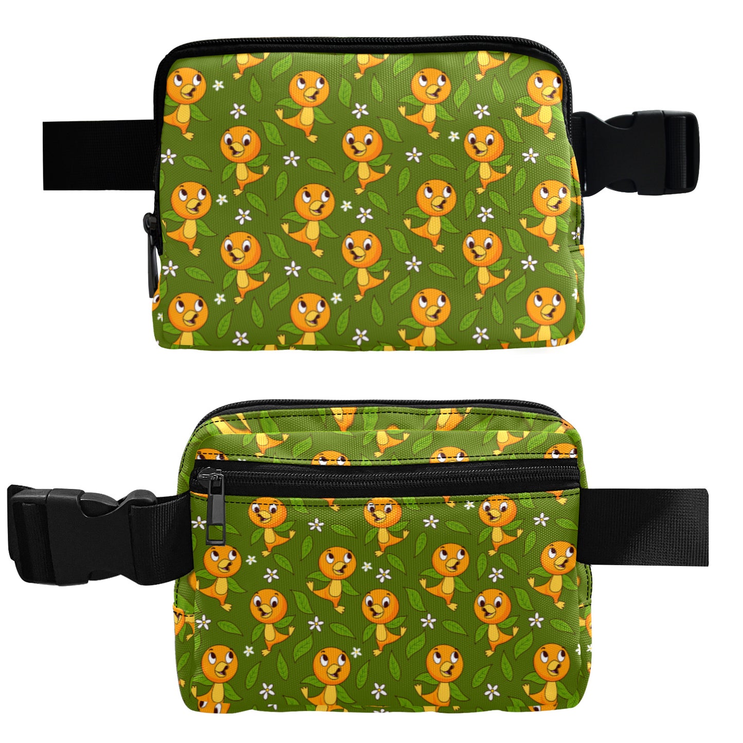 Orange Bird Belt Bag