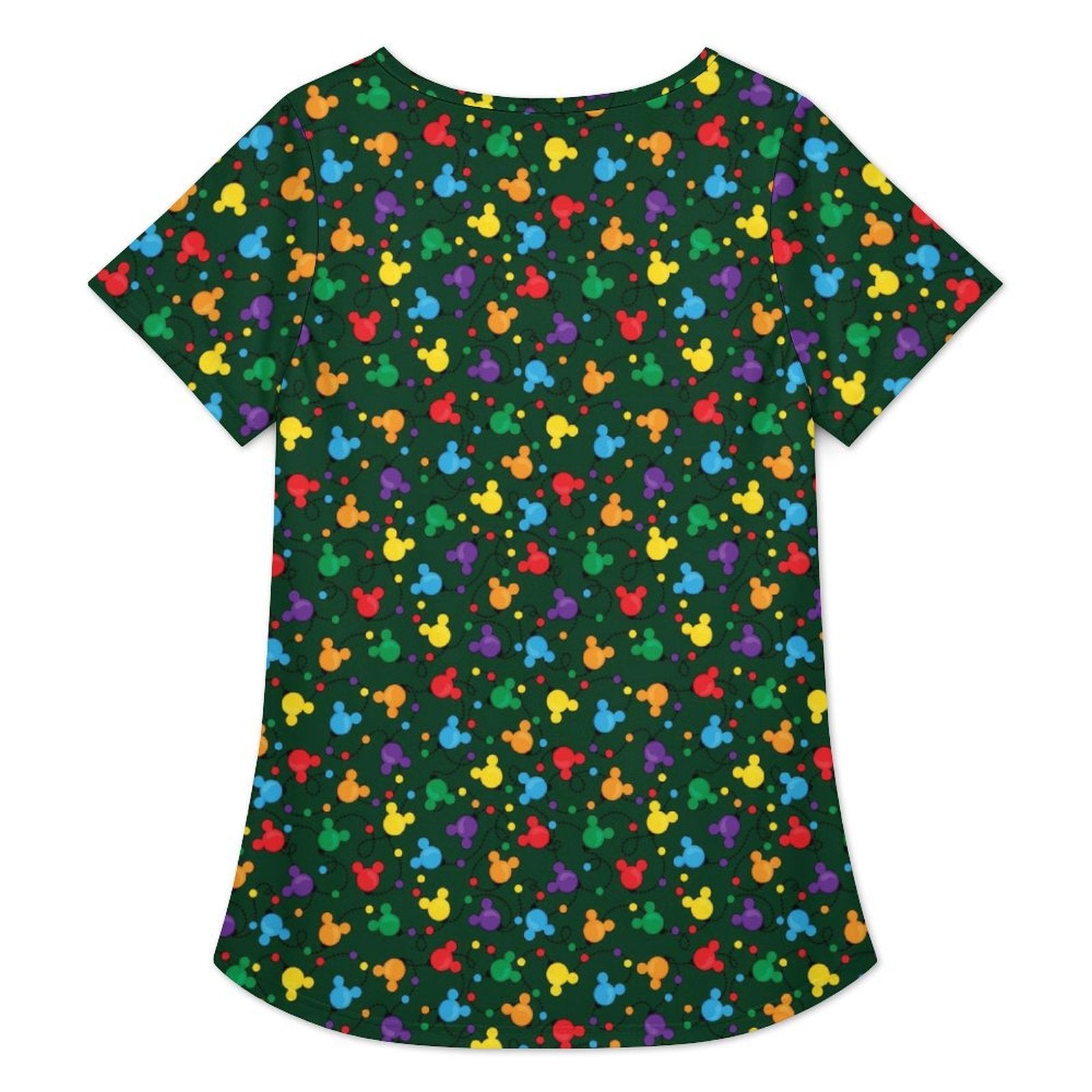 Christmas Lights Women's Crew Neck Tunic - Ambrie