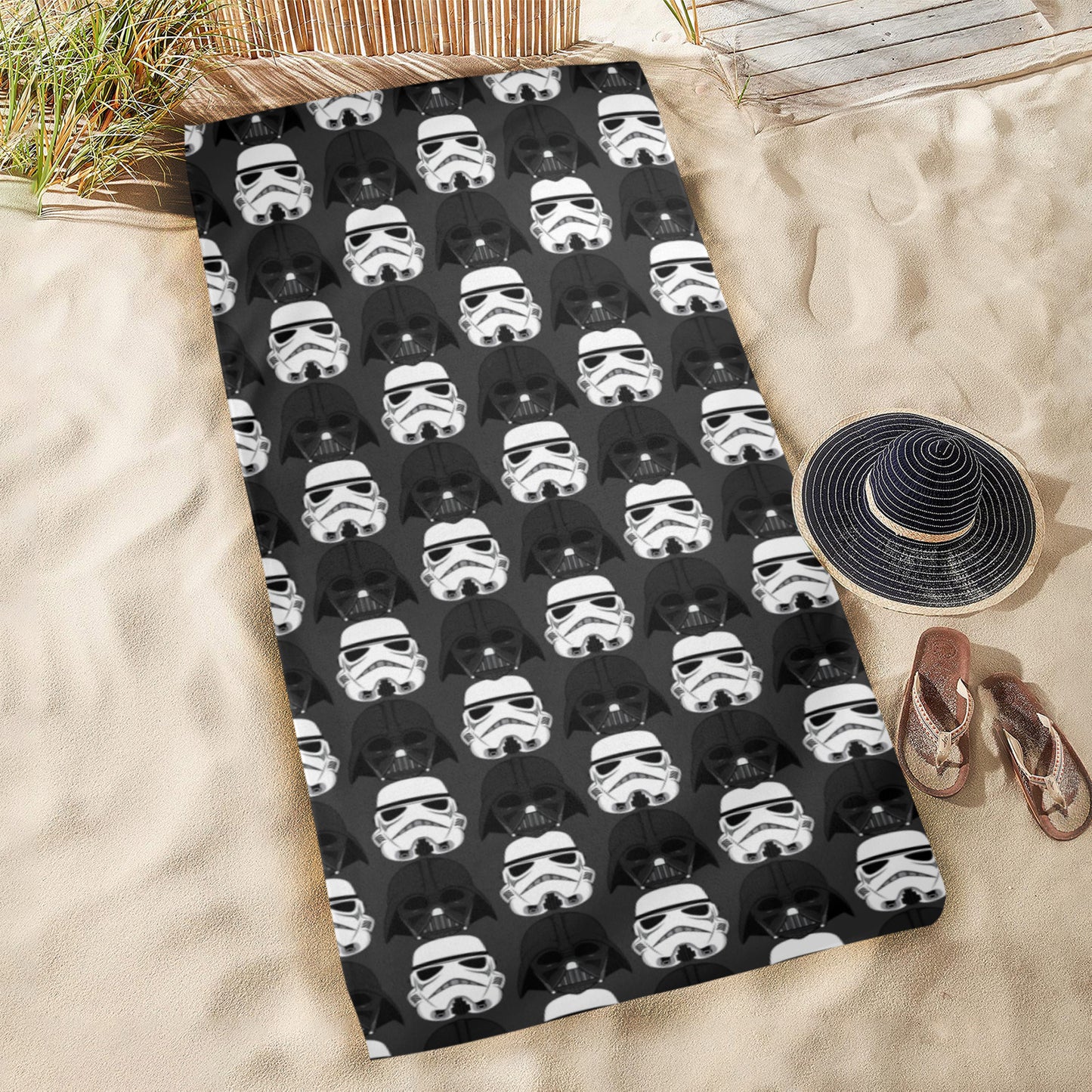 Dark Side Beach Towel