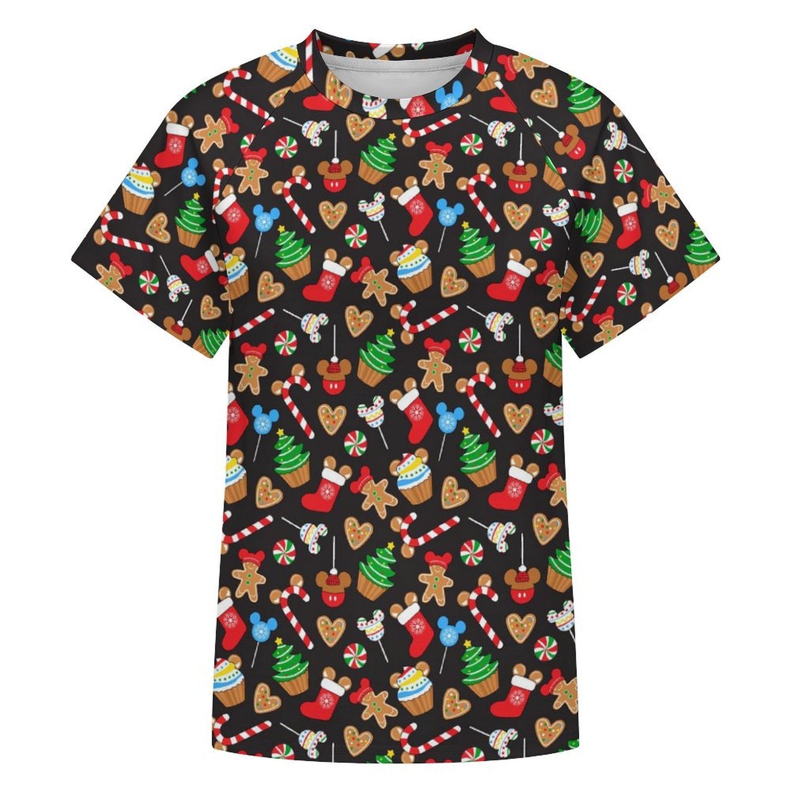 Women's All Over Print Raglan T-Shirt - Ambrie