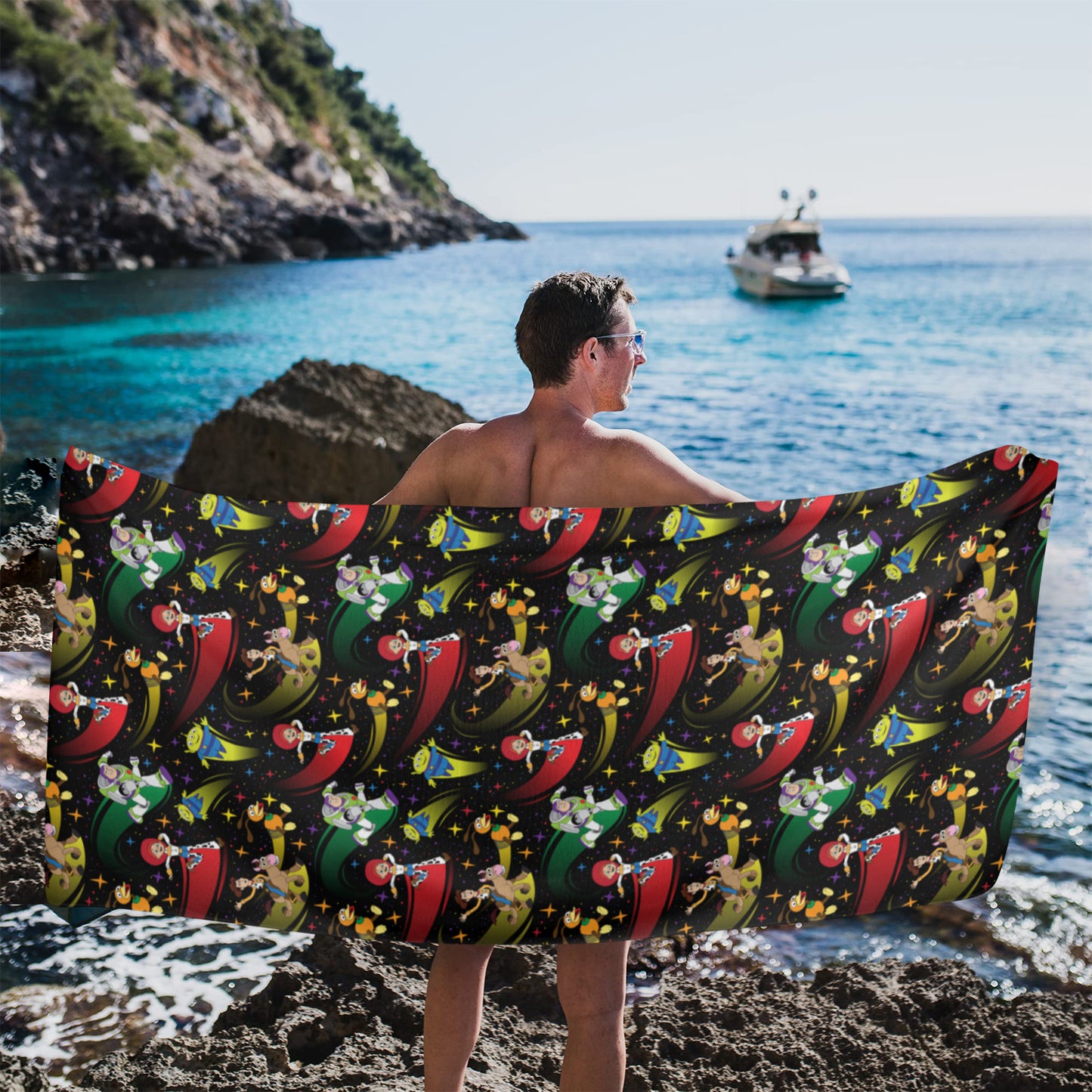 Buzz And Woody Beach Towel