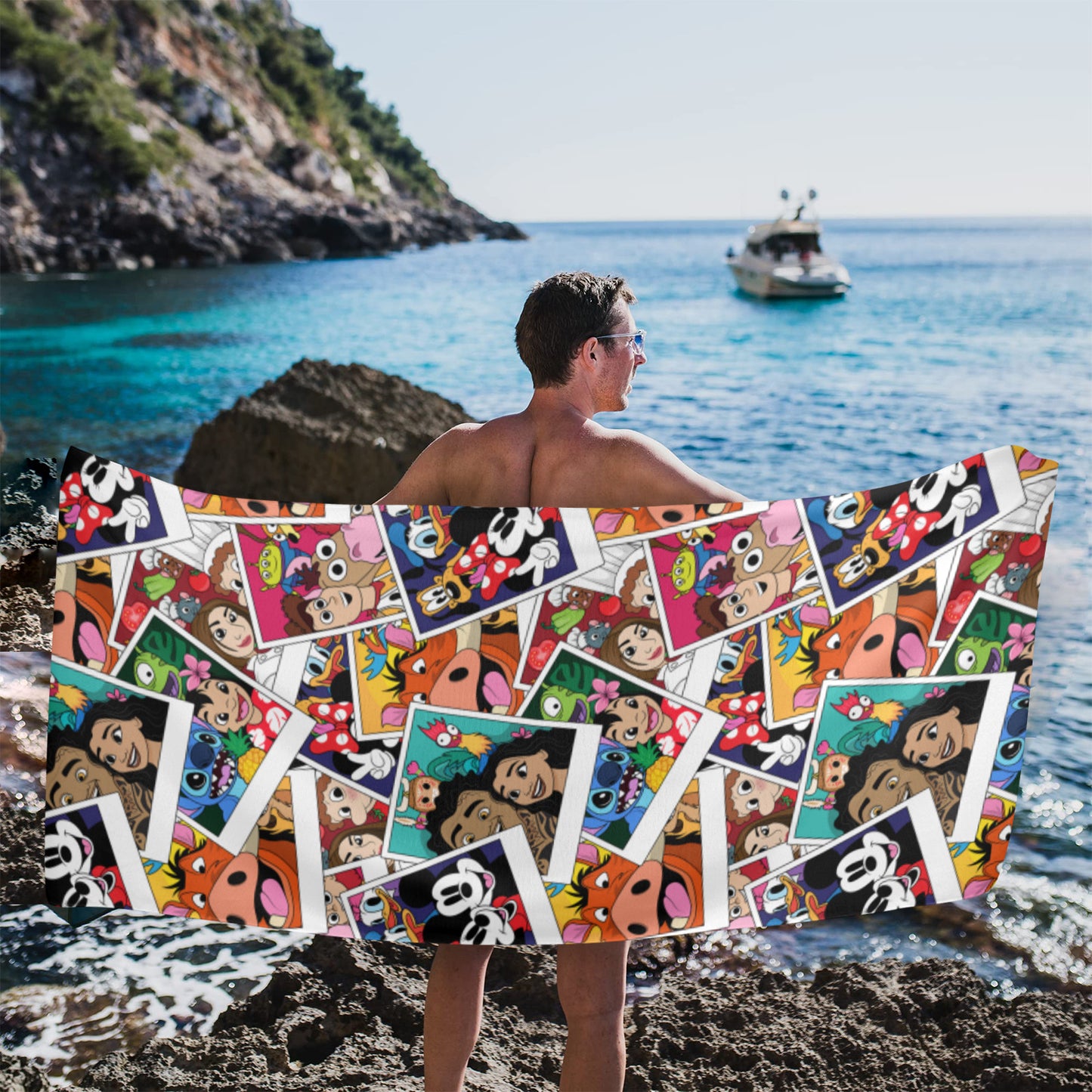 Selfies Beach Towel