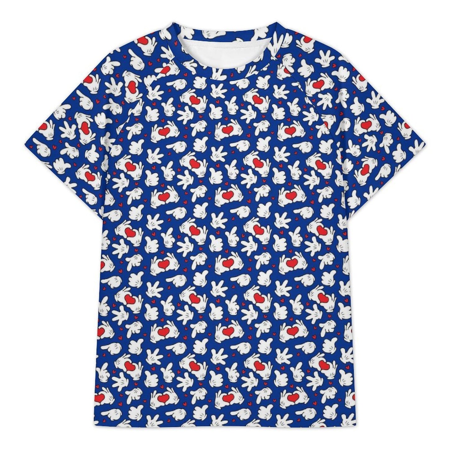 Women's All Over Print Raglan T-Shirt - Ambrie