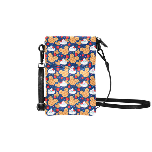 Waffles Small Cell Phone Purse