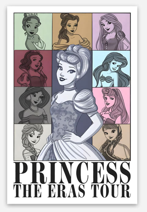 Princess The ERAS Tour Disney Sticker