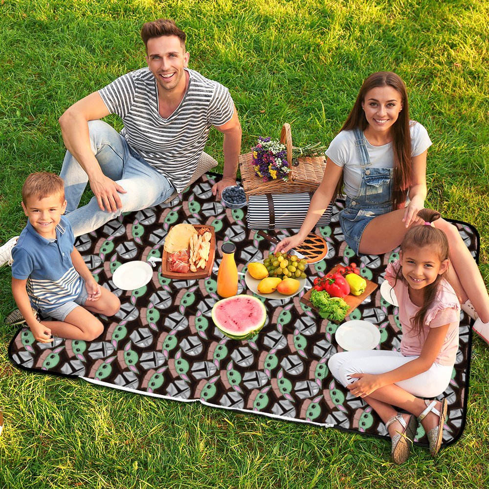 This Is The Way Zipper Picnic Mat