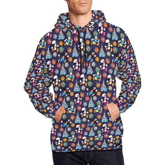 Mickey Wine And Dine Race Hoodie for Men