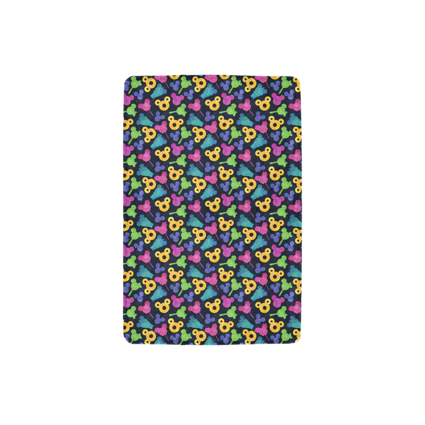 Glittery Park Snacks Ultra-Soft Micro Fleece Blanket 32"x48"