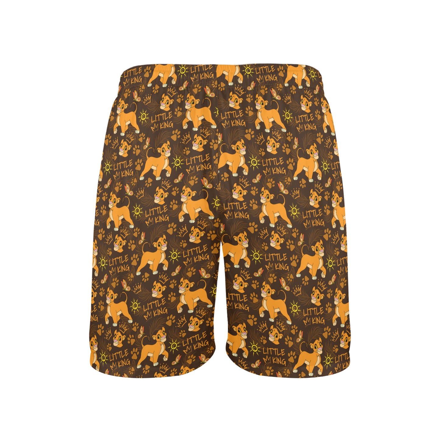 Disney Lion King Little King Men's Swim Trunks Swimsuit