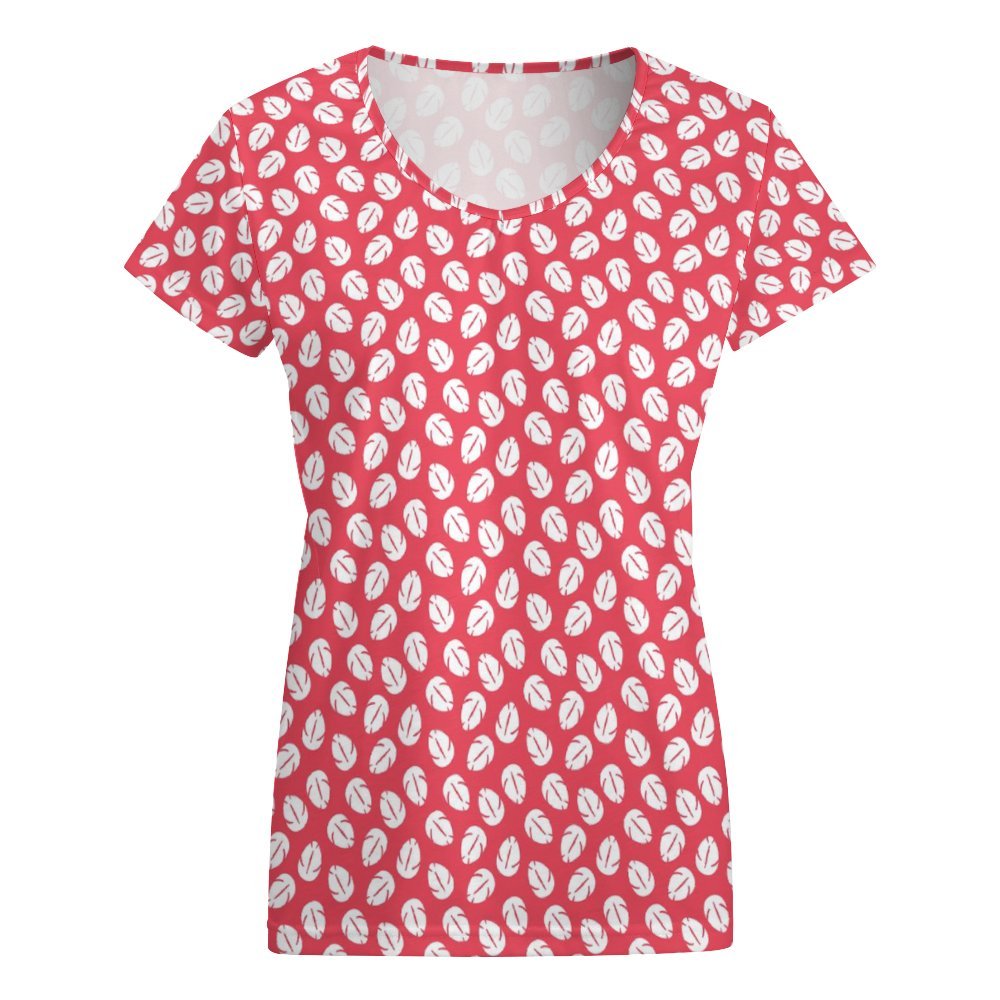 Lilo's Dress Women's V-Neck Short Sleeve T-Shirt