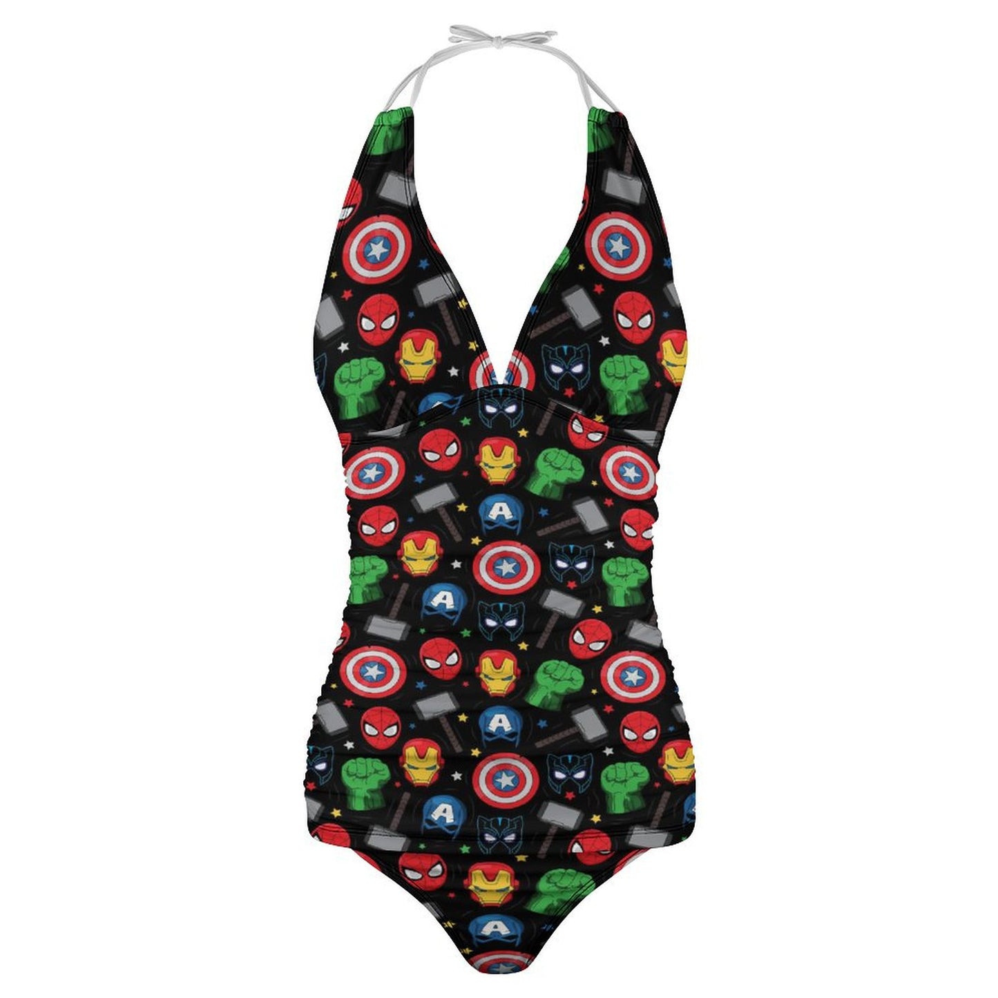 Super Heroes Women's Split Swimsuit