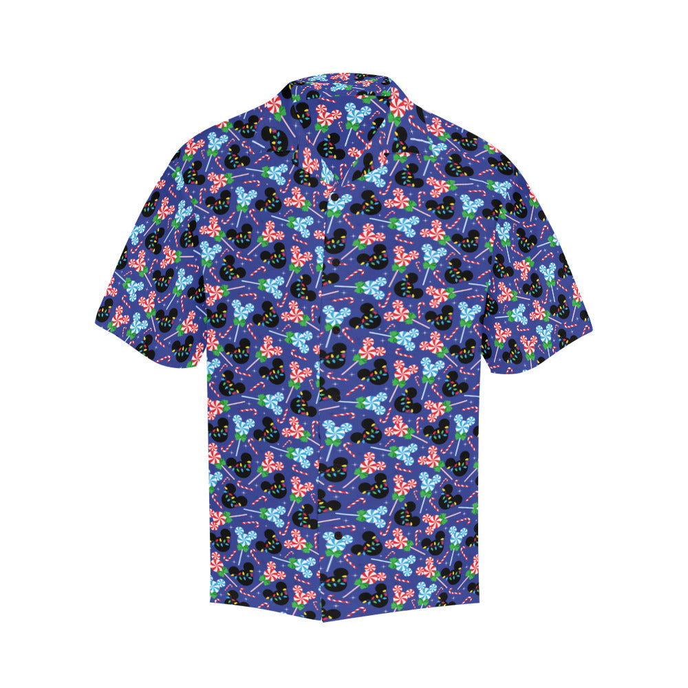Christmas Peppermint Candy Hawaiian Shirt