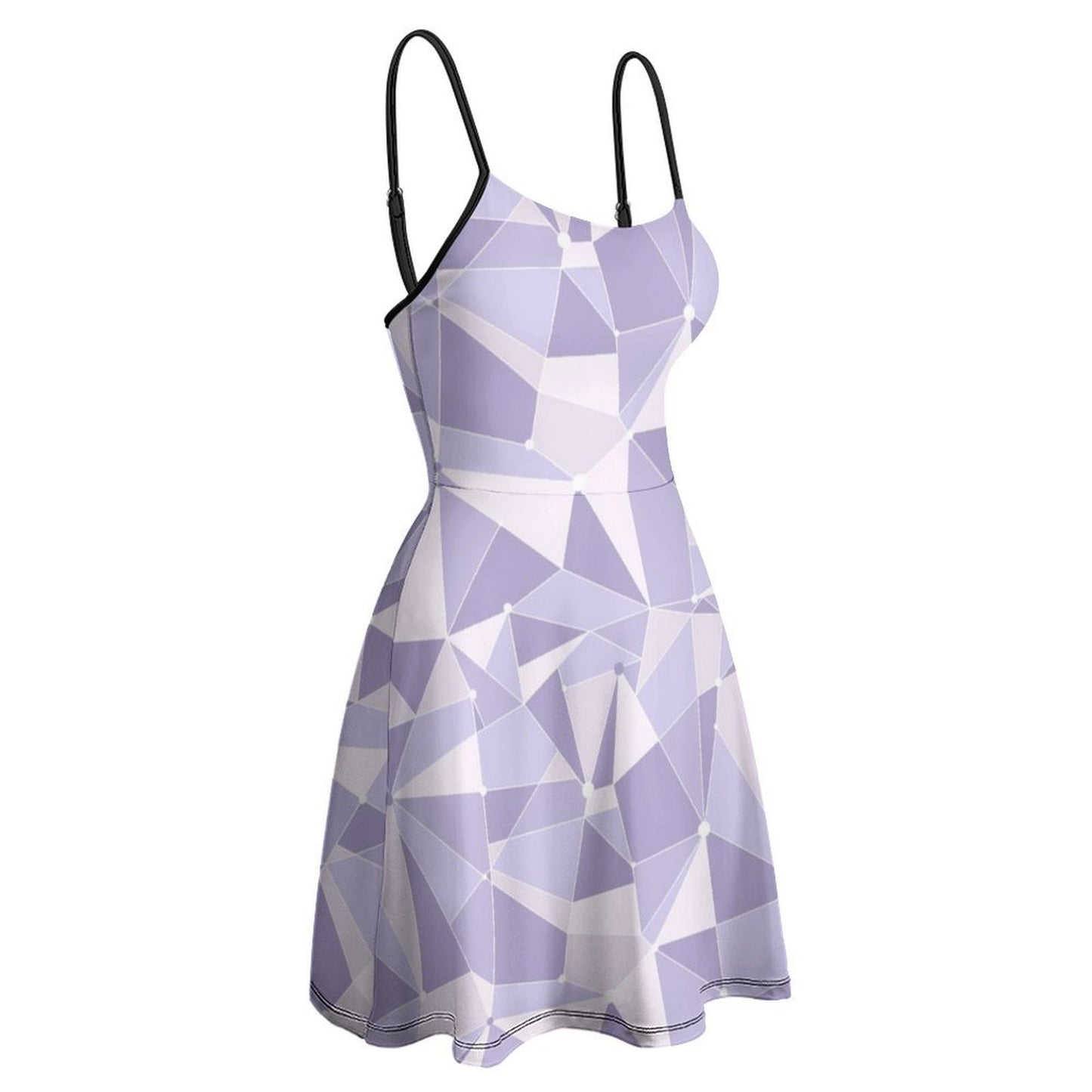 Purple Wall Women’s Sling Short Dress - Ambrie