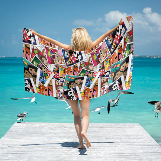 Selfies Beach Towel