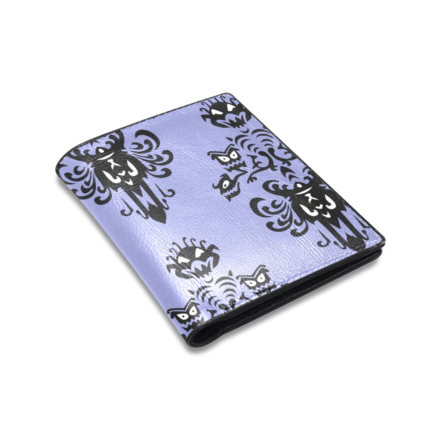 Haunted Mansion Wallpaper Men's Leather Wallet