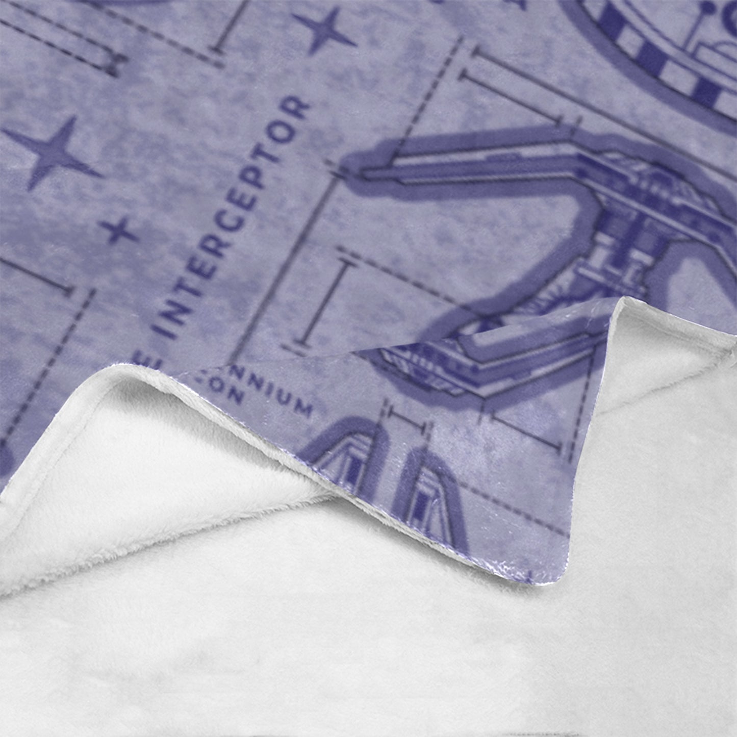 Star Wars Blue Prints Ultra-Soft Micro Fleece Blanket 32"x48"