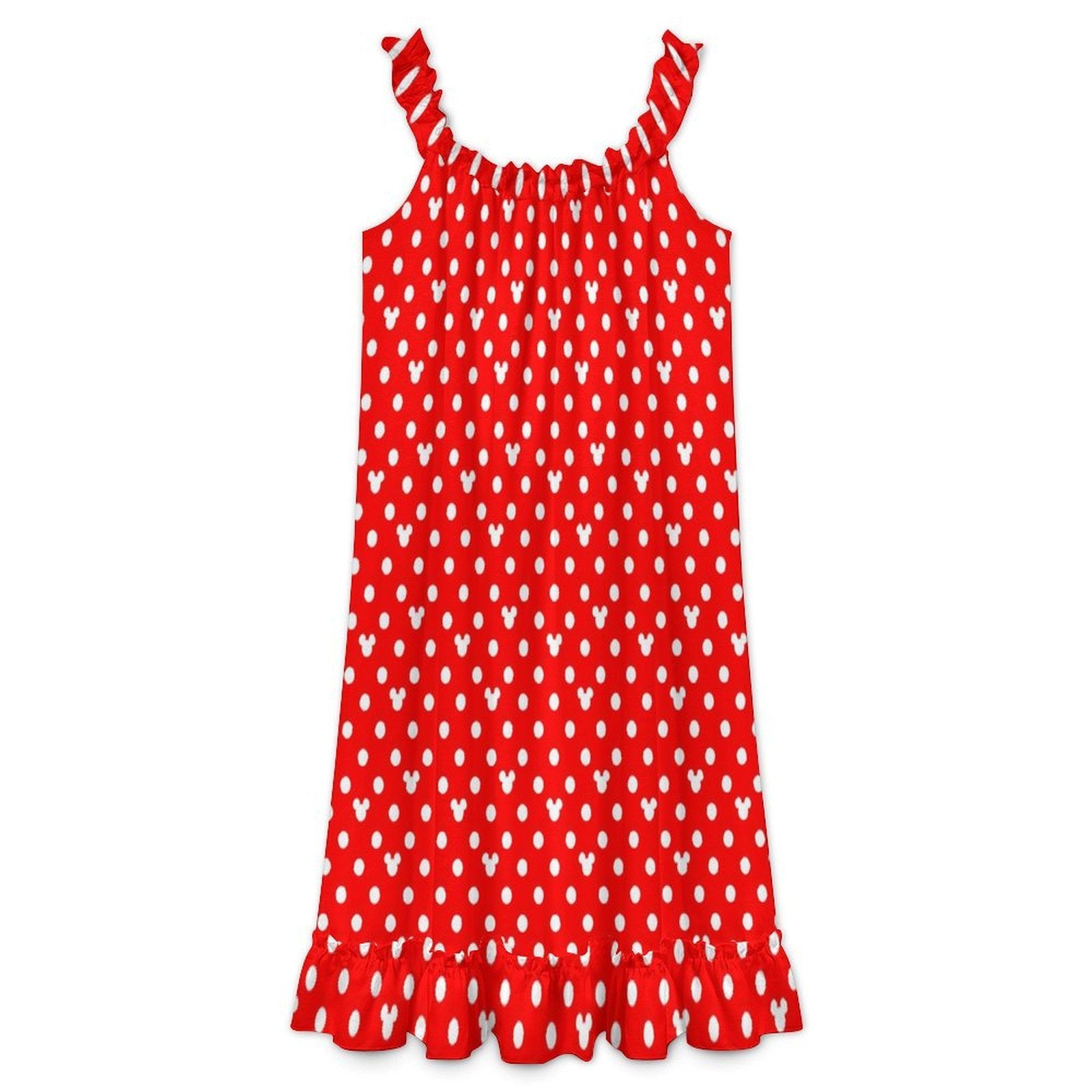 Women's Ruffled Strap Dress - Ambrie