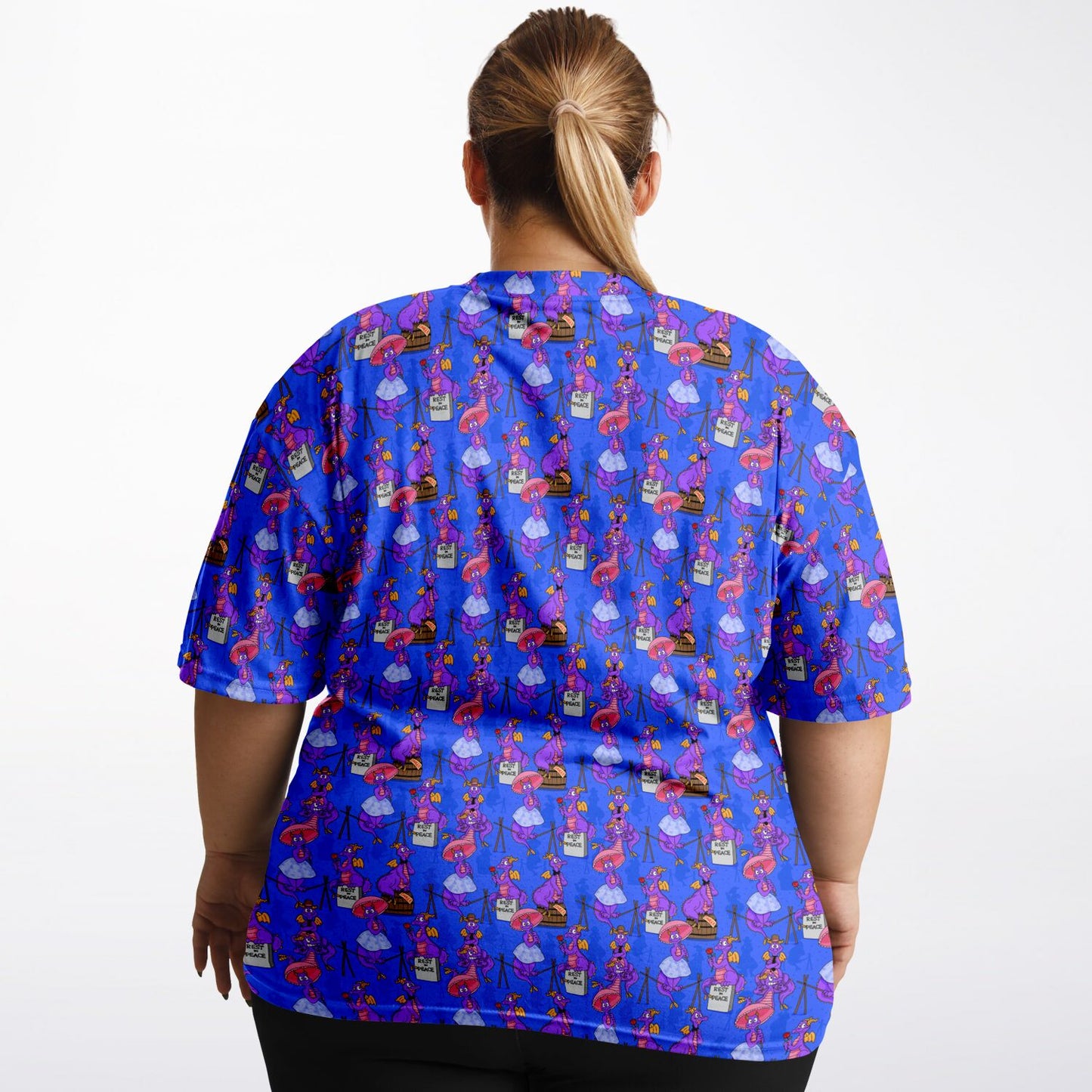 Haunted Mansion Figment Unisex Plus-size T-Shirt