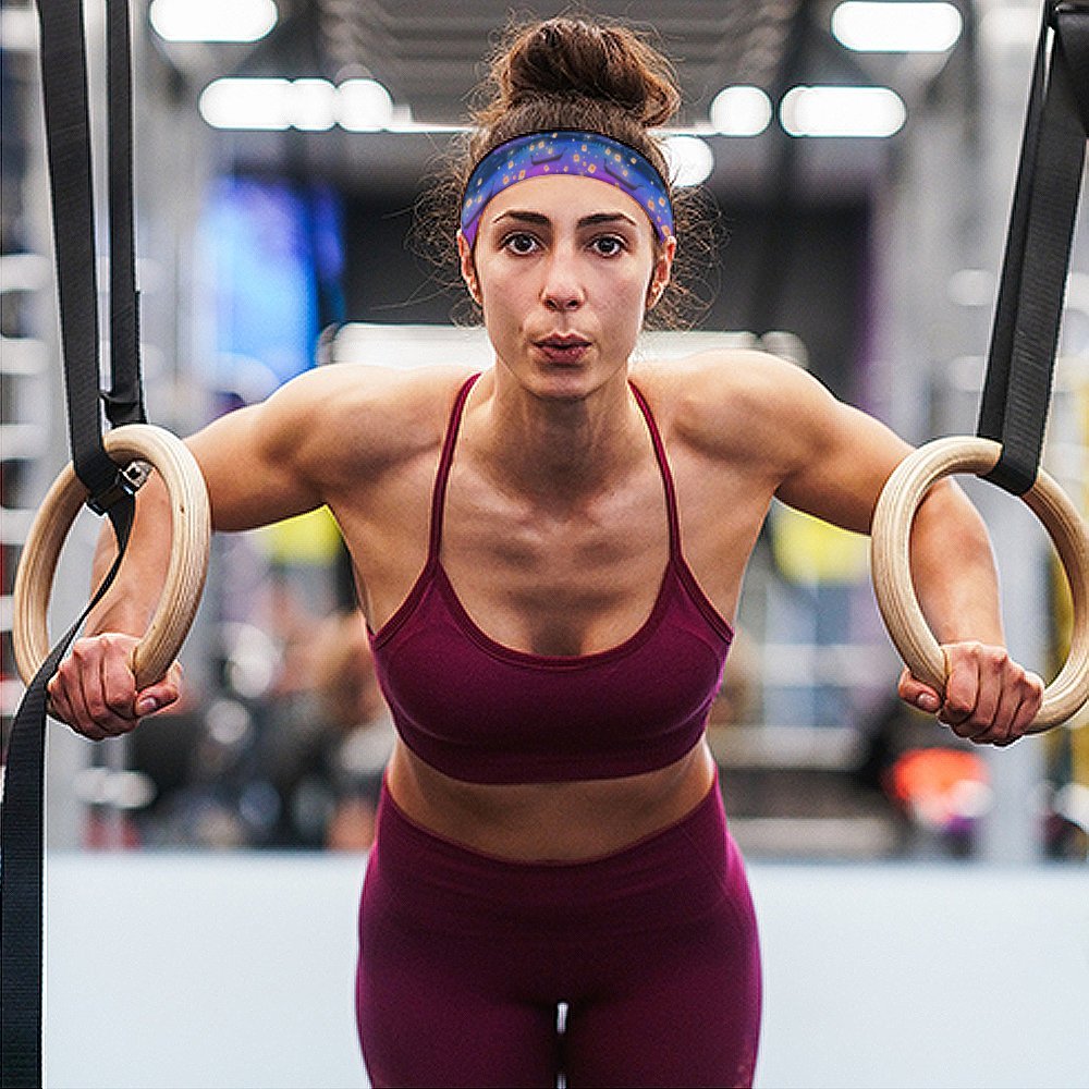 Floating Lanterns Sports Sweat Headband