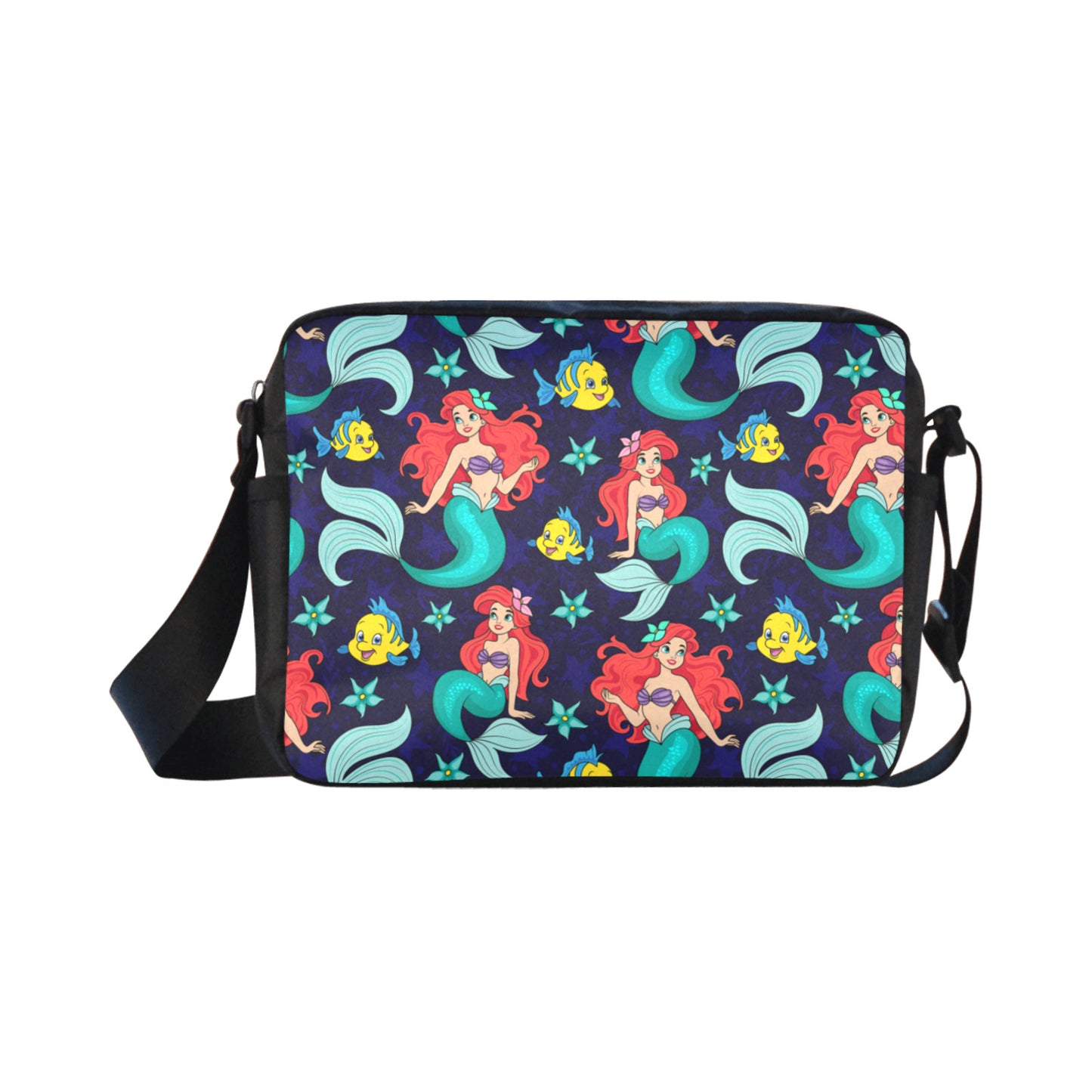 Disney Little Mermaid I Want To Be Where The People Are Classic Cross-body Nylon Bag