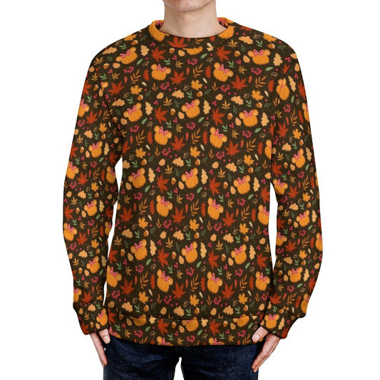 Fall Pumpkins Unisex Crewneck Sweater