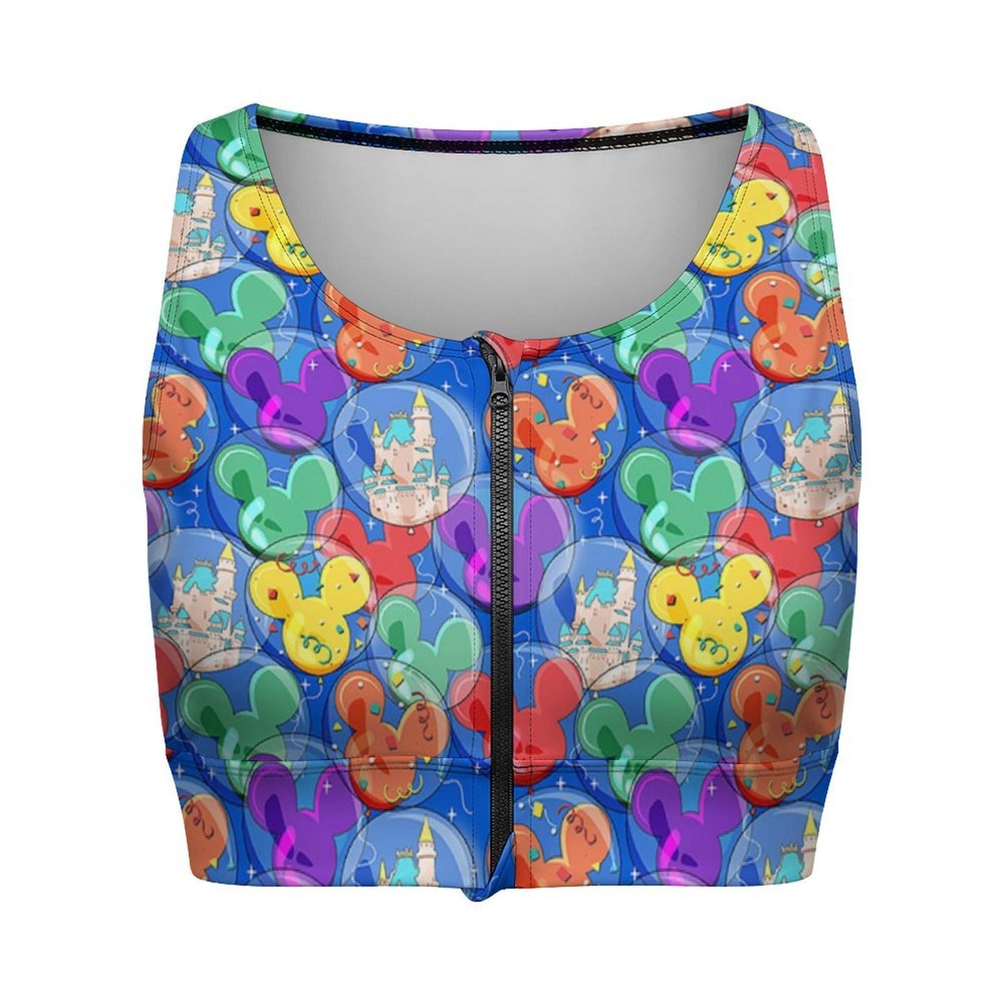 Balloon Collector Women's Yoga Zipper Vest - Ambrie