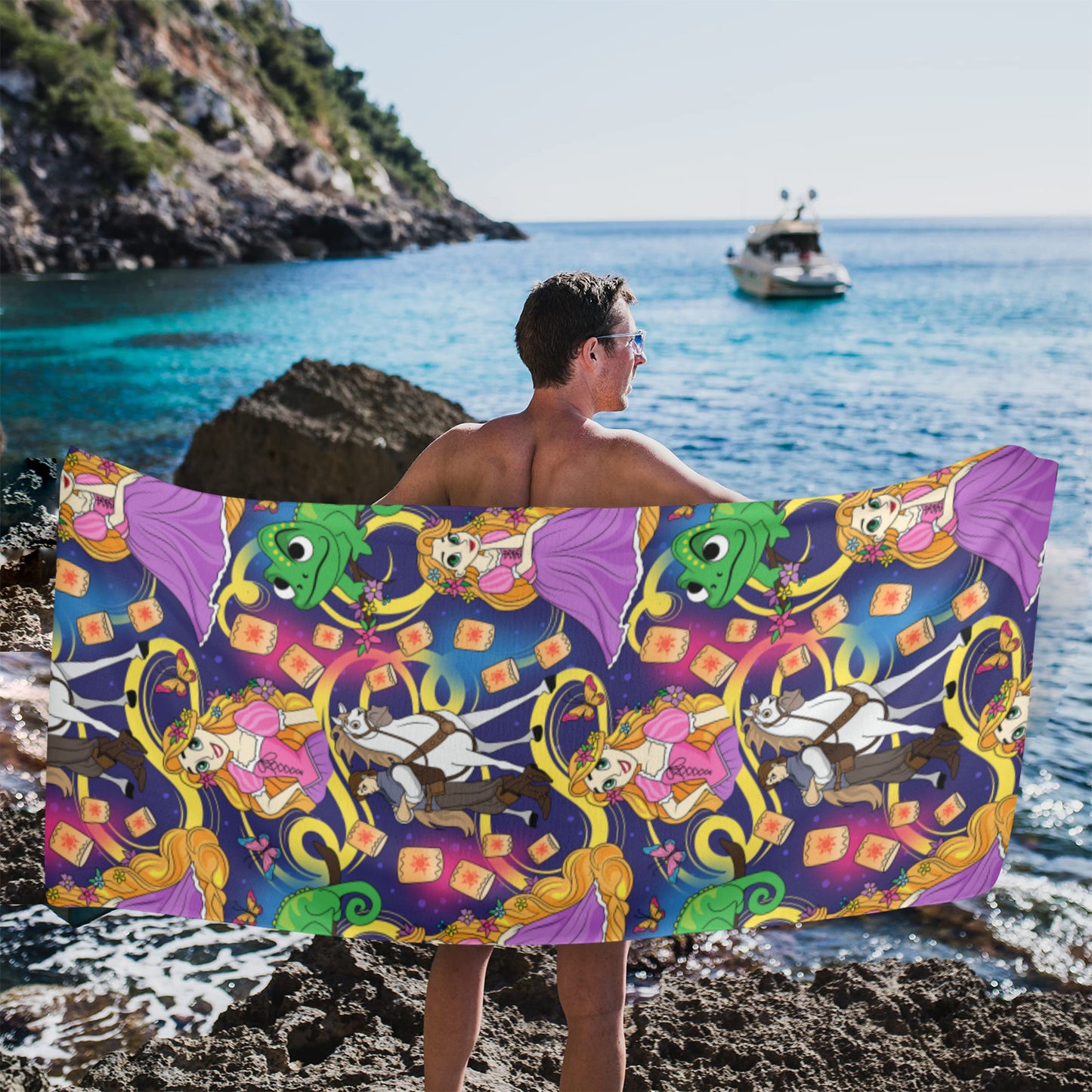 Punzy Beach Towel