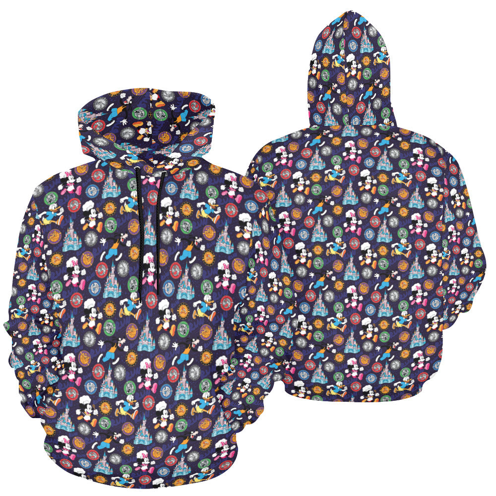 Mickey Wine And Dine Race Hoodie for Women